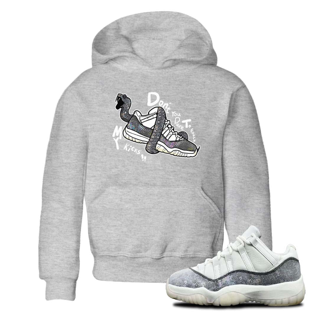 Don't Touch My Kicks snkmatch Tees Kids - Air Jordan 11 Year Of The Snake