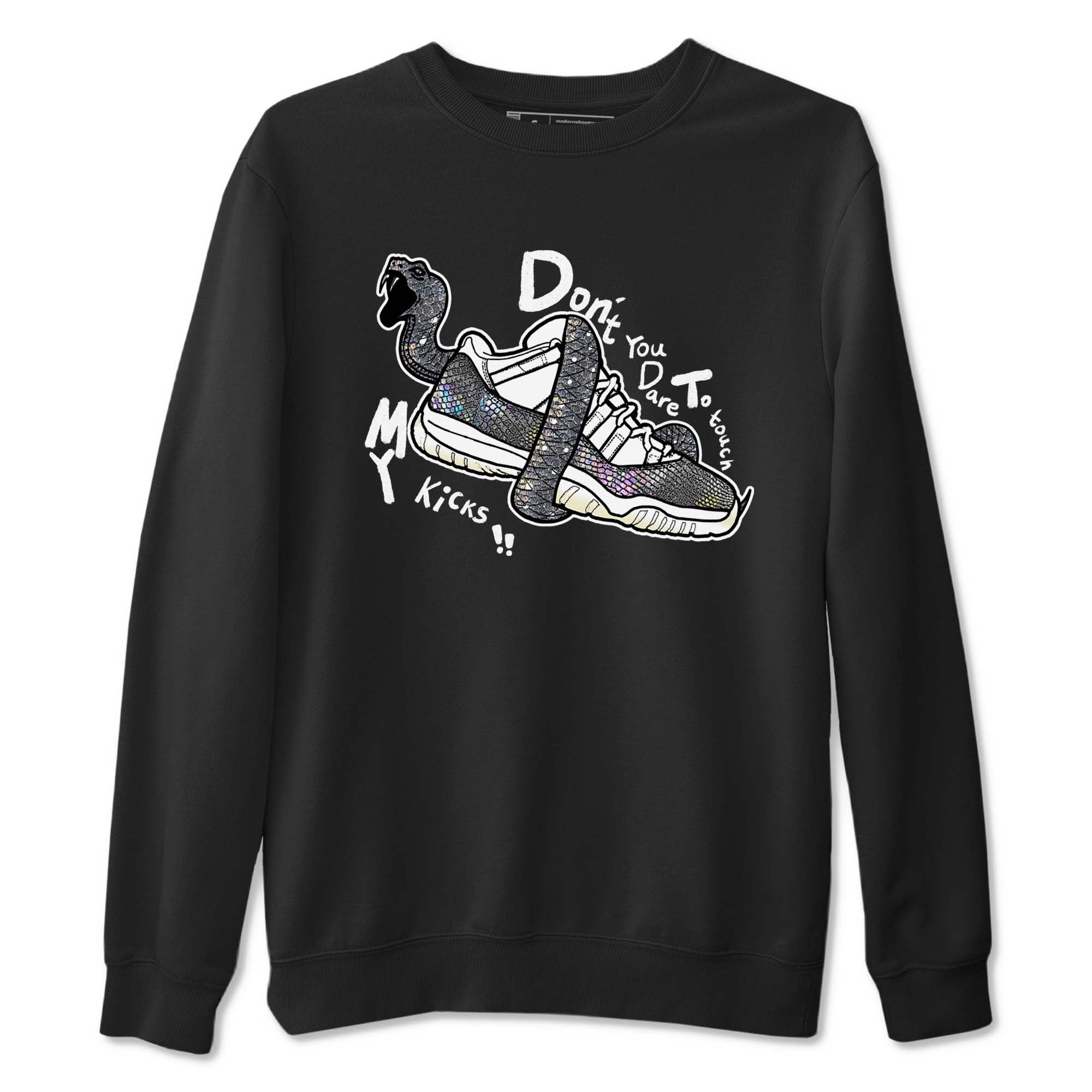 Don't Touch My Kicks snkmatch Tees - Air Jordan 11 Year Of The Snake