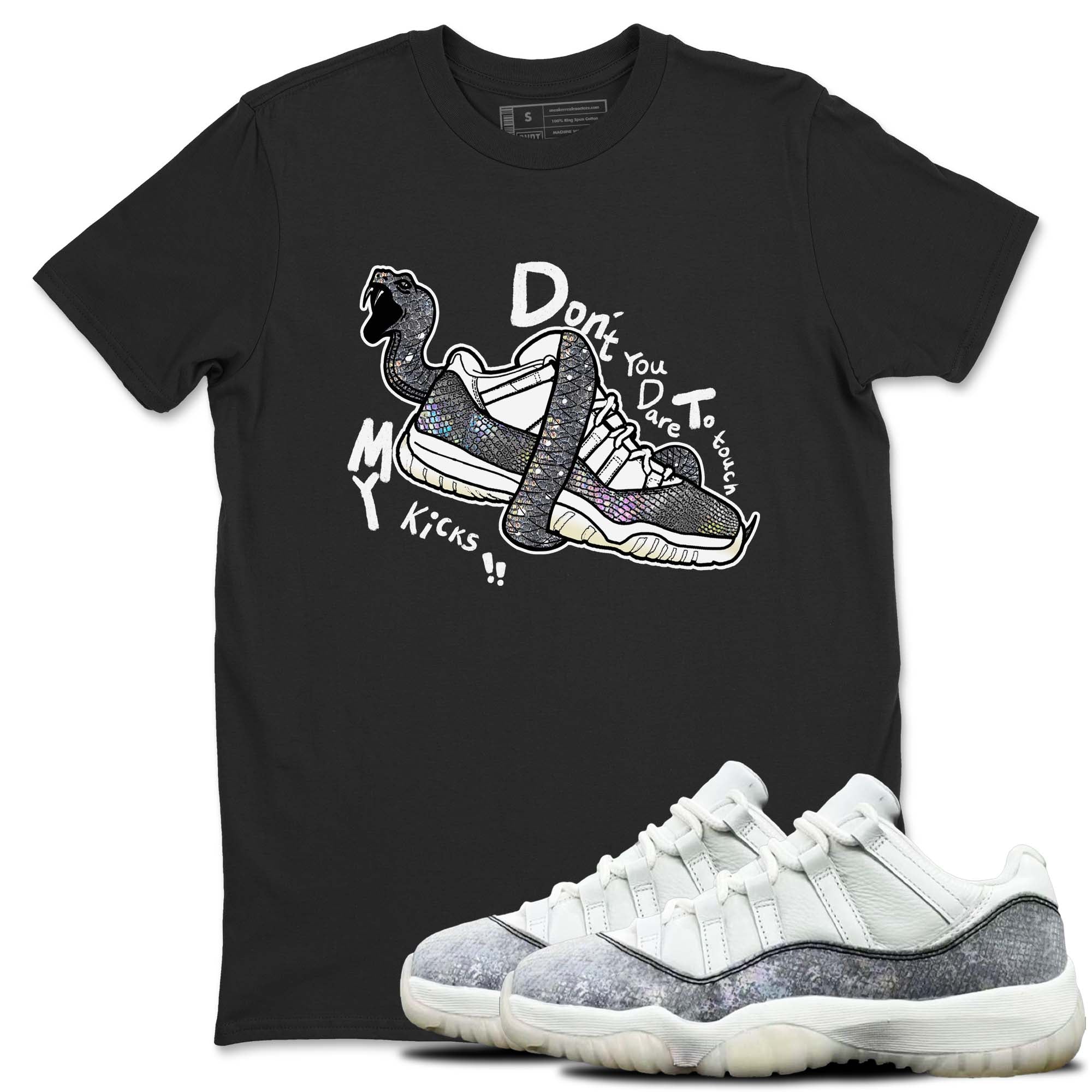 Don't Touch My Kicks snkmatch Tees - Air Jordan 11 Year Of The Snake