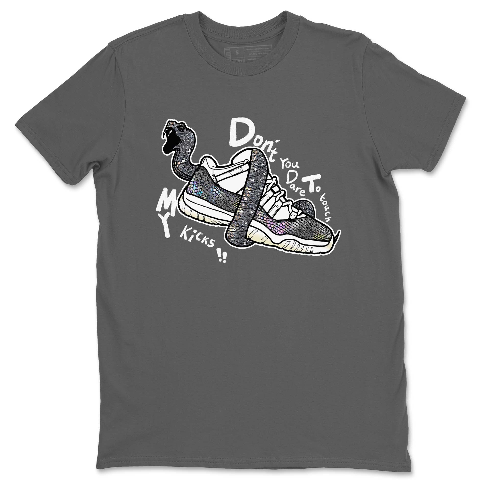 Don't Touch My Kicks snkmatch Tees - Air Jordan 11 Year Of The Snake