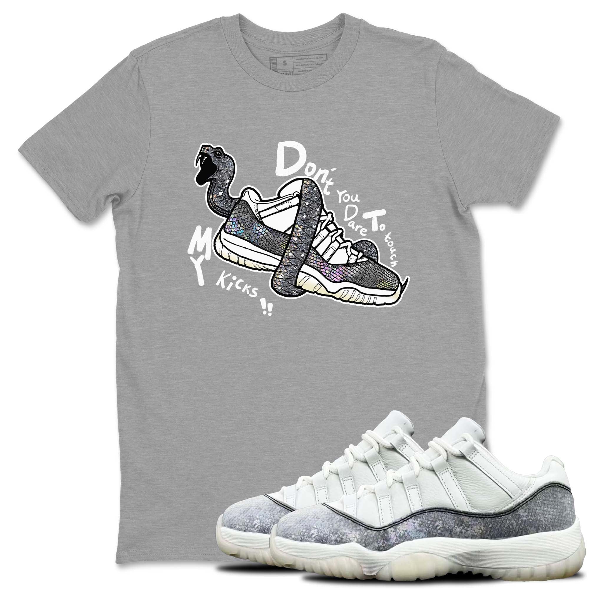 Don't Touch My Kicks snkmatch Tees - Air Jordan 11 Year Of The Snake