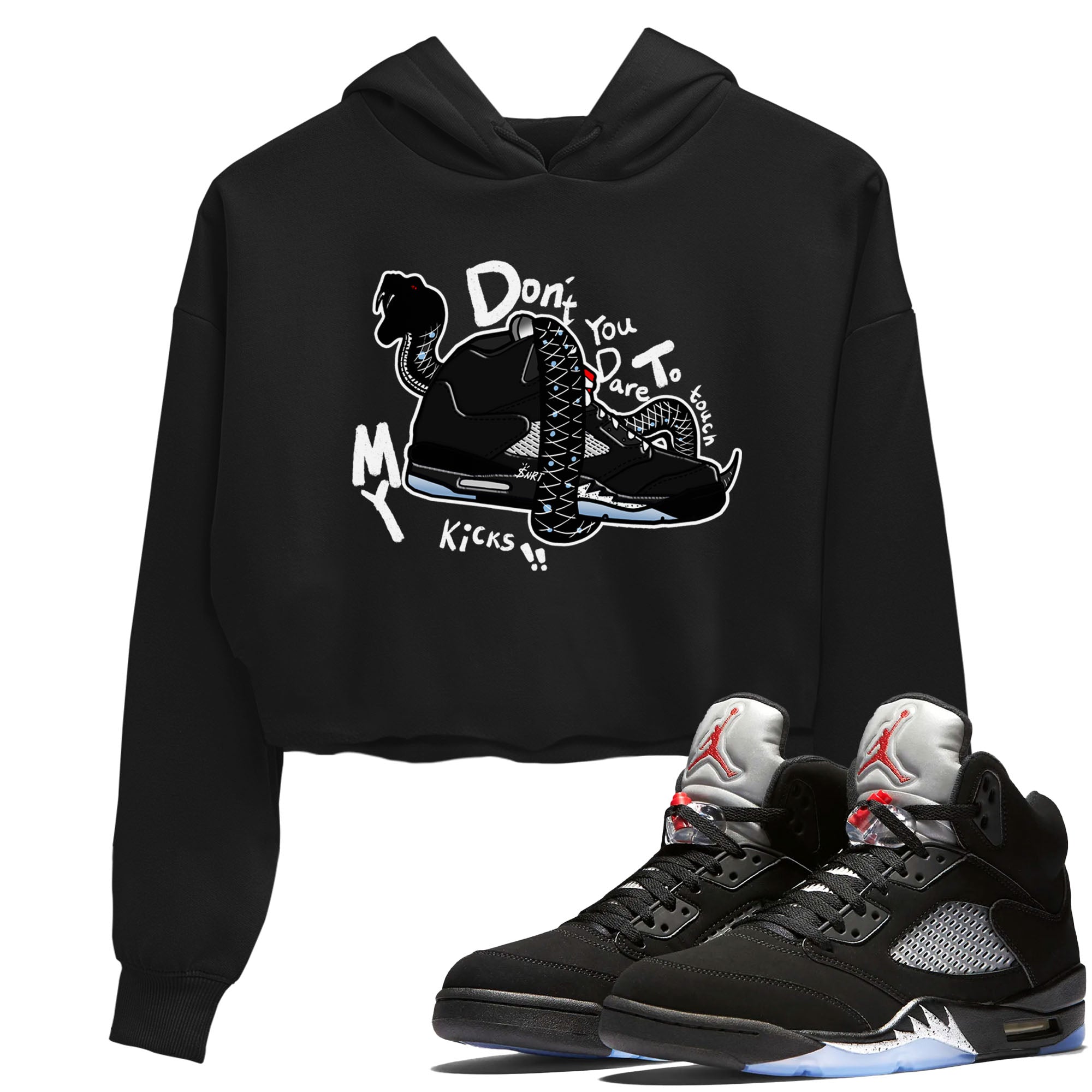 Don't Touch My Kicks snkmatch Women's Top - Air Jordan 5 Reimagined