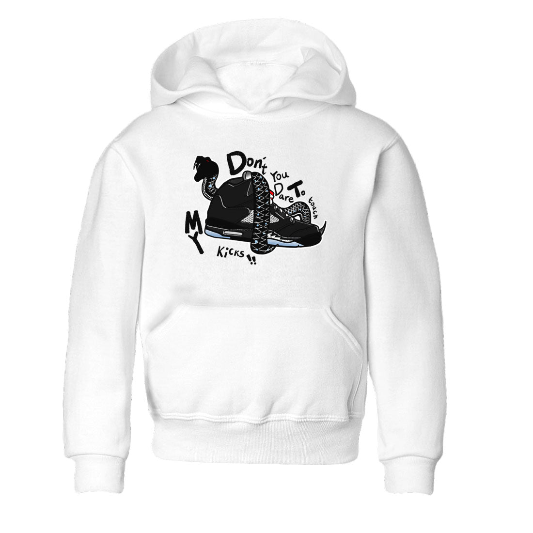 Don't Touch My Kicks snkmatch Tees Kids - Air Jordan 5 Reimagined