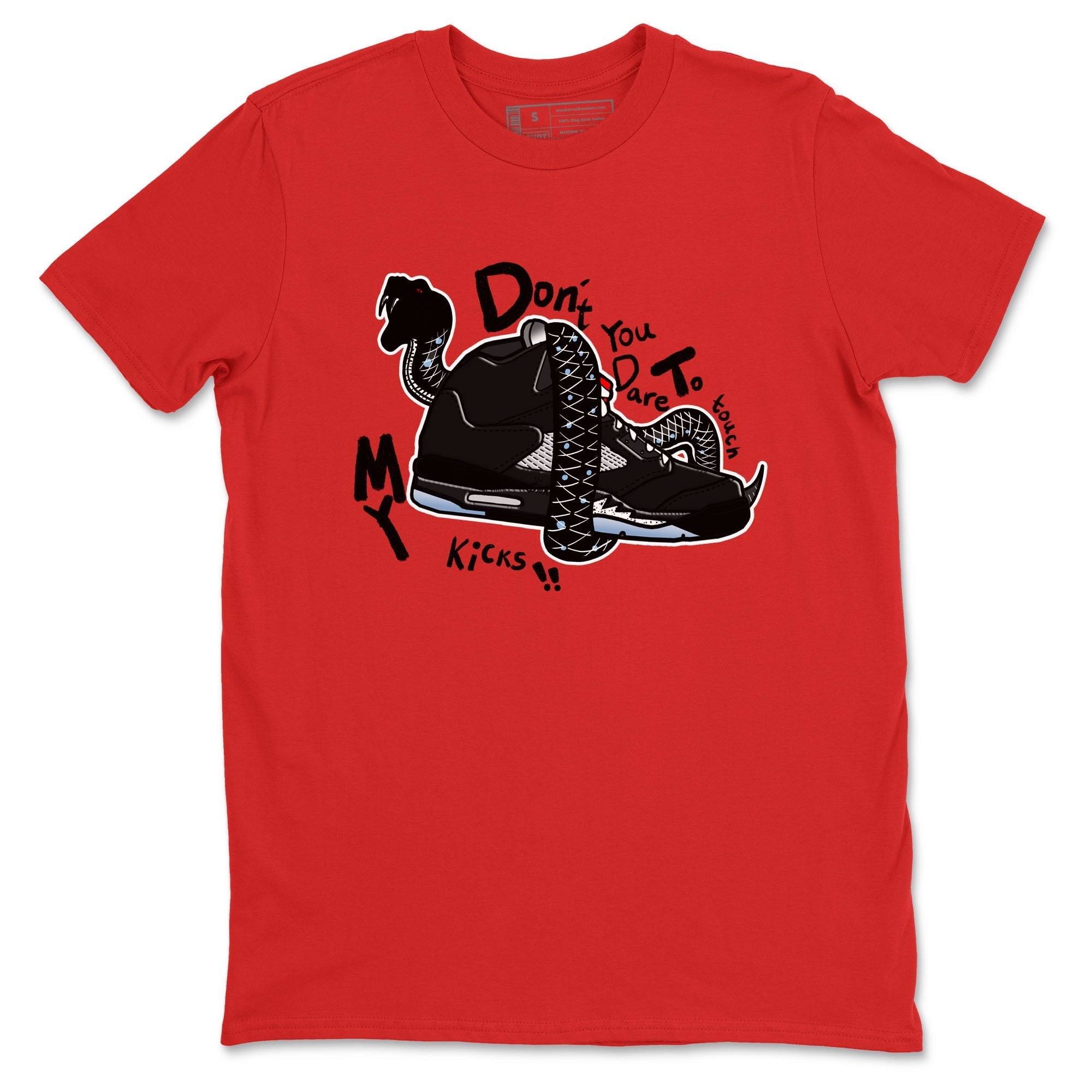 Don't Touch My Kicks snkmatch Tees - Air Jordan 5 Reimagined