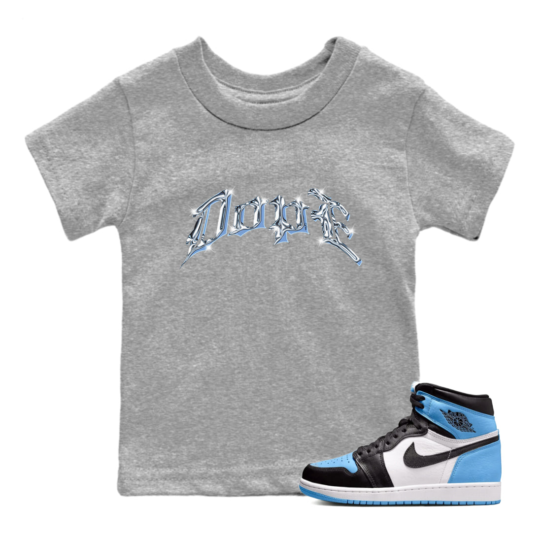 Dope Kids Tops - Air Jordan 1 UNC Toe