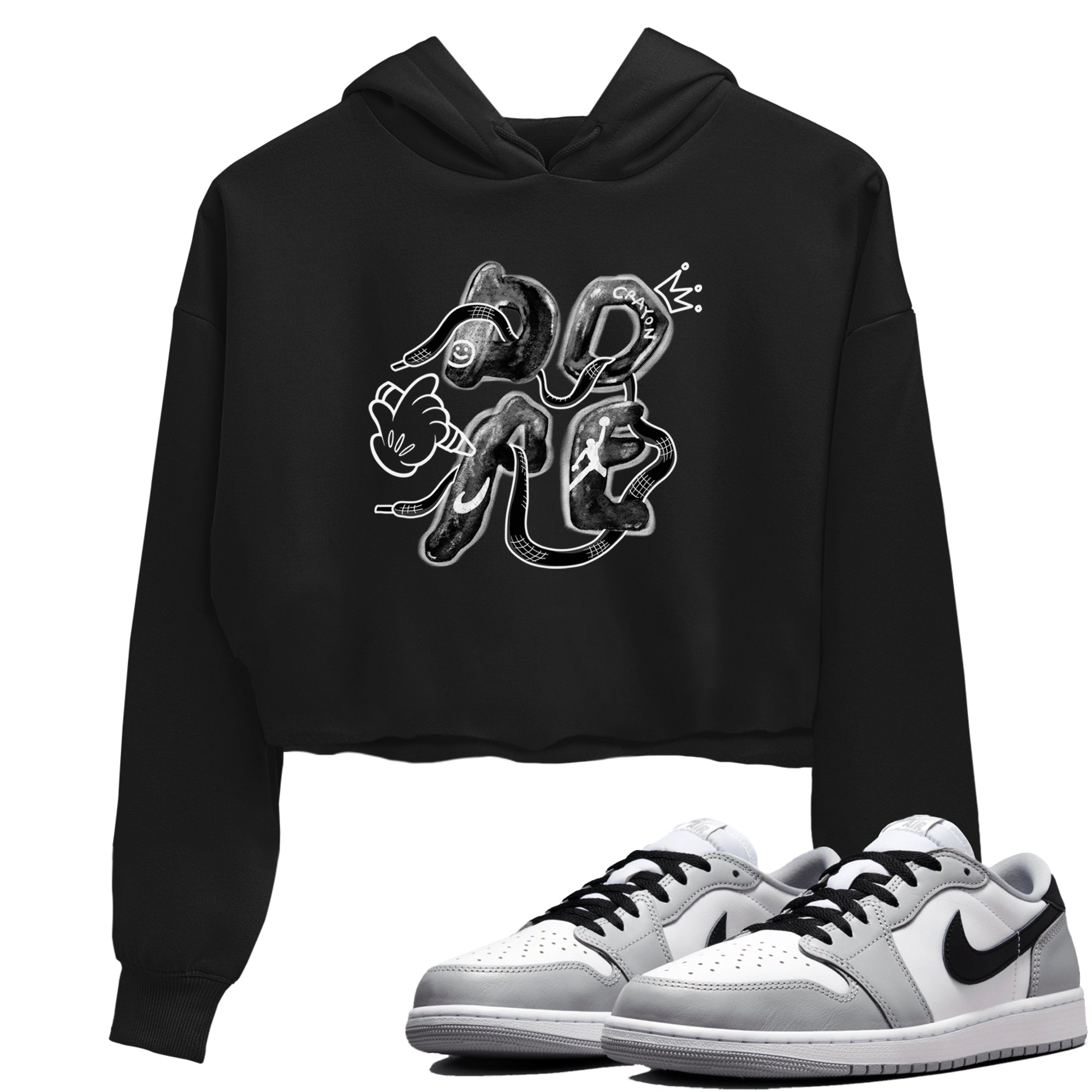 Dope snkmatch Women's Top - Air Jordan 1 Wolf Grey