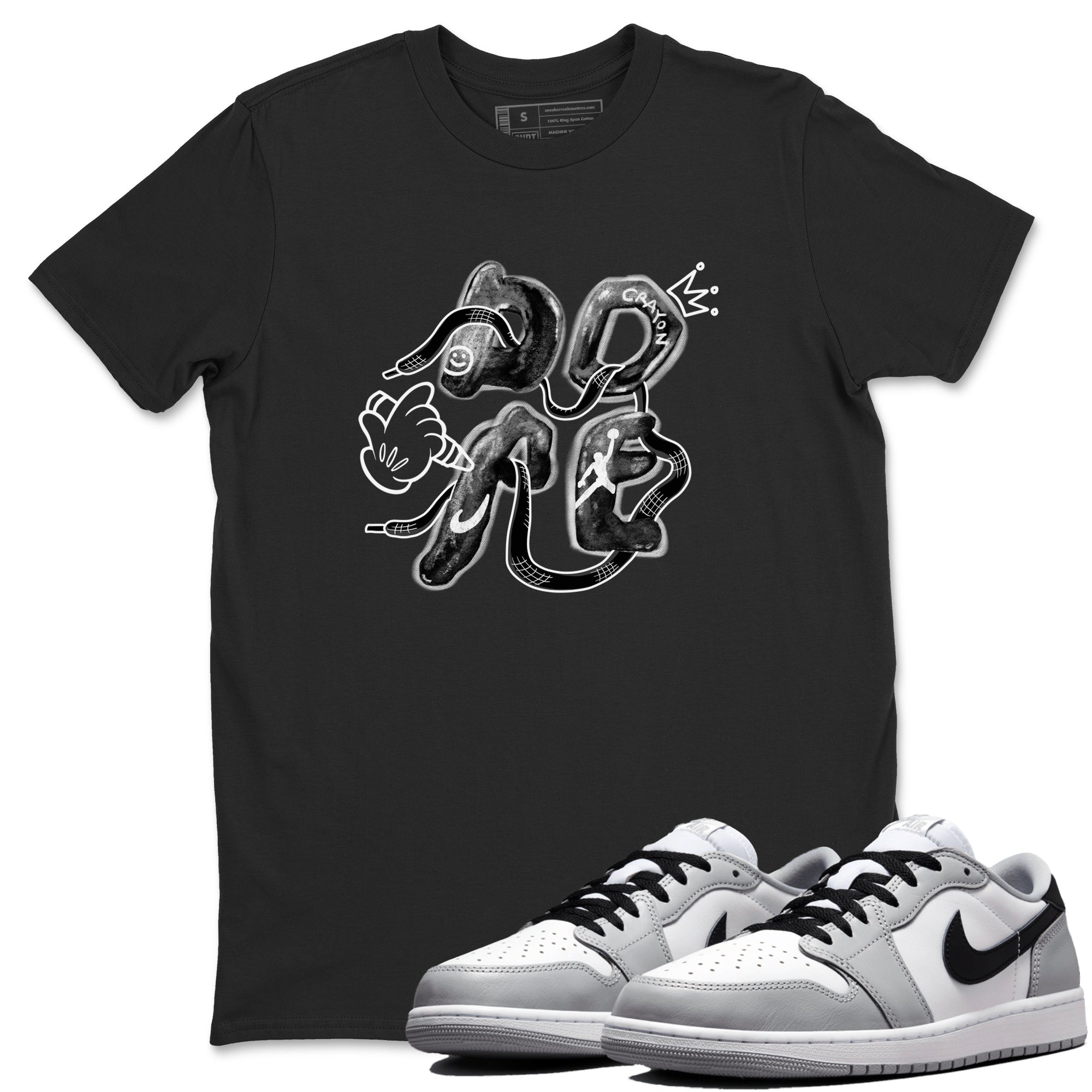 Dope snkmatch Tees - Air Jordan 1 Wolf Grey