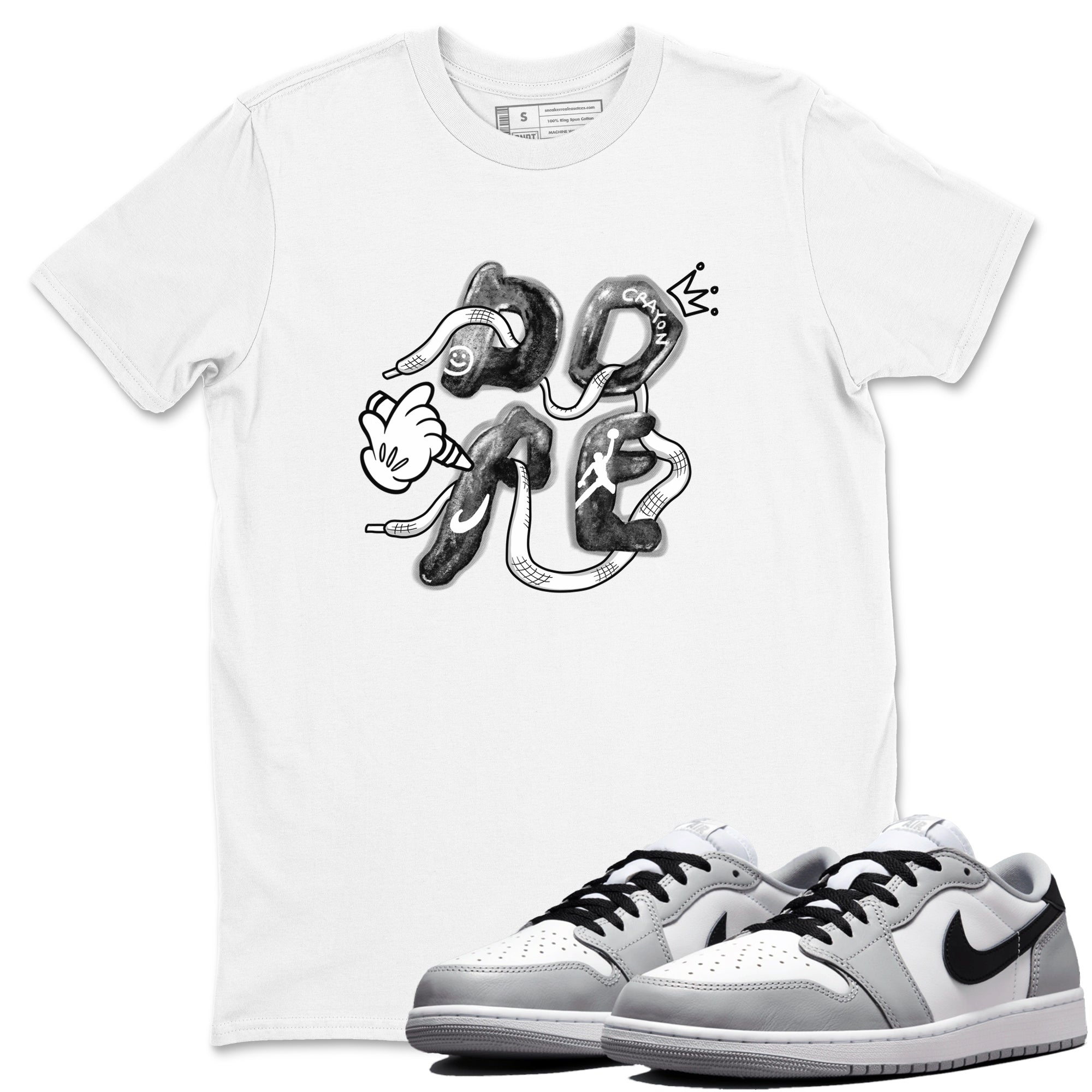 Dope snkmatch Tees - Air Jordan 1 Wolf Grey