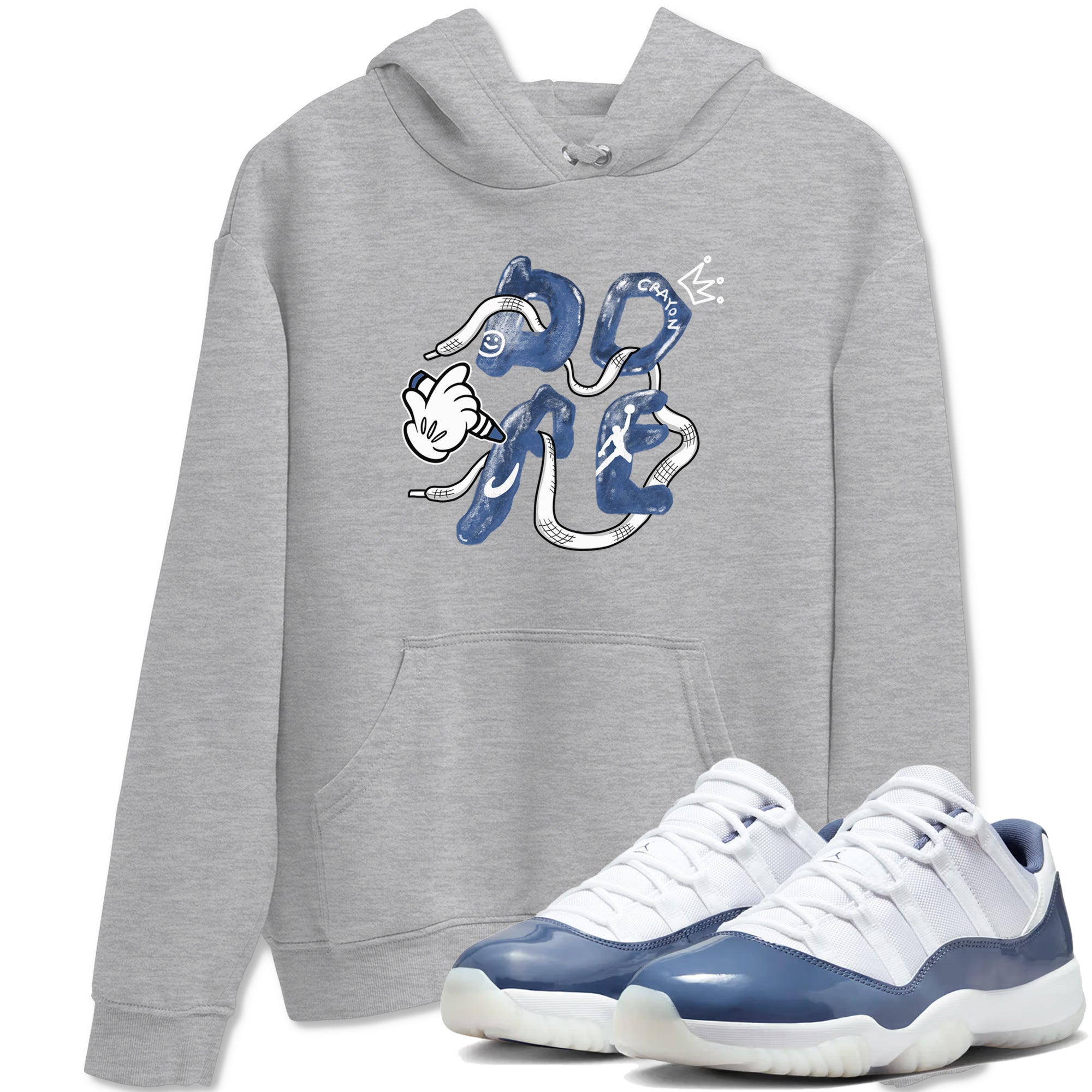 Dope snkmatch Tees - Air Jordan 11 Diffused Blue