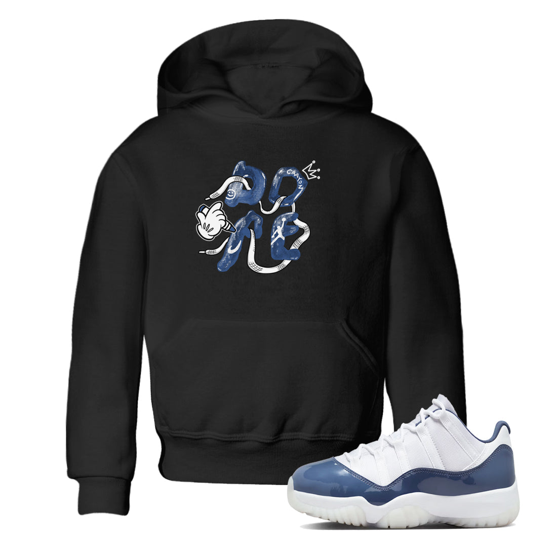 Dope snkmatch Tees Kids - Air Jordan 11 Diffused Blue