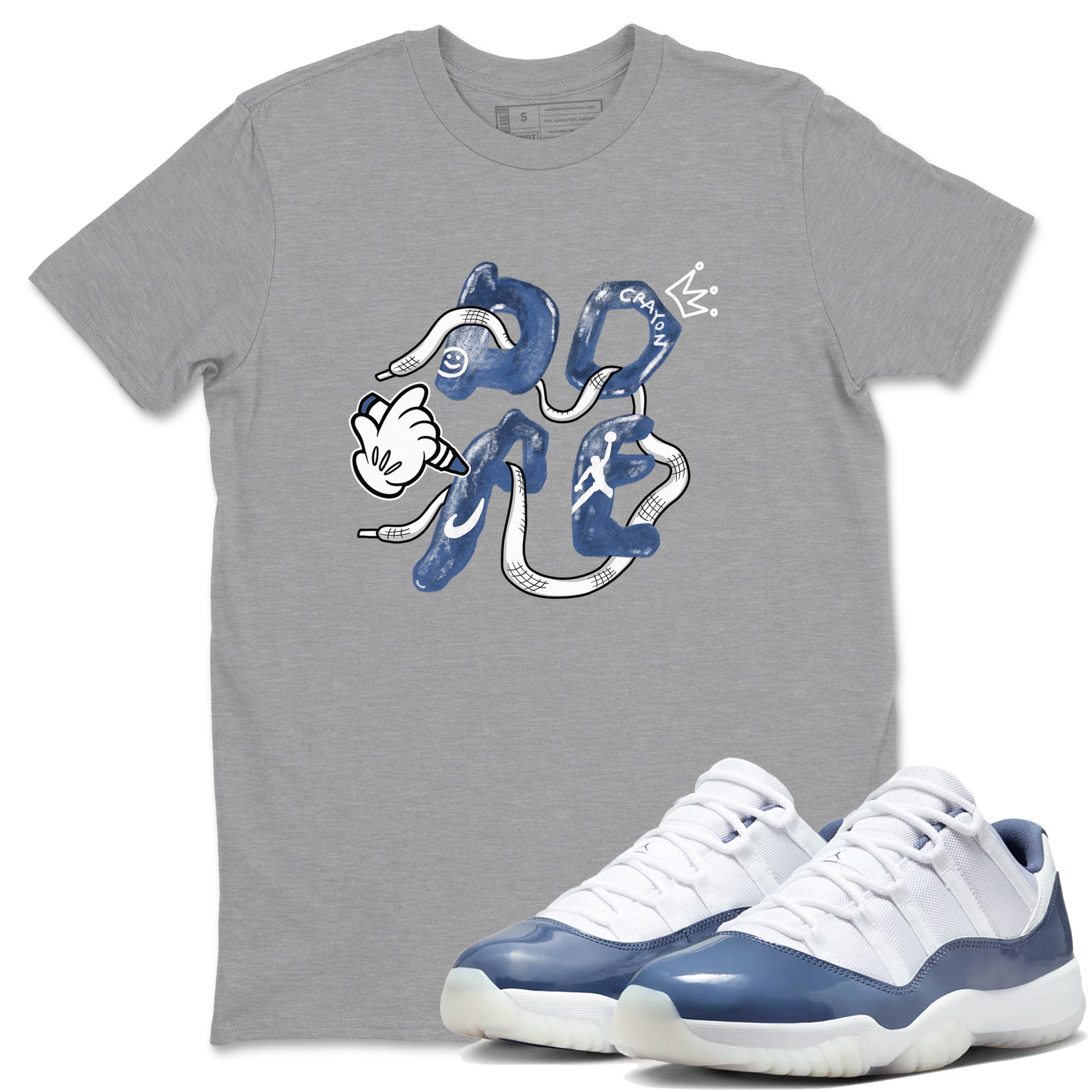 Dope snkmatch Tees - Air Jordan 11 Diffused Blue