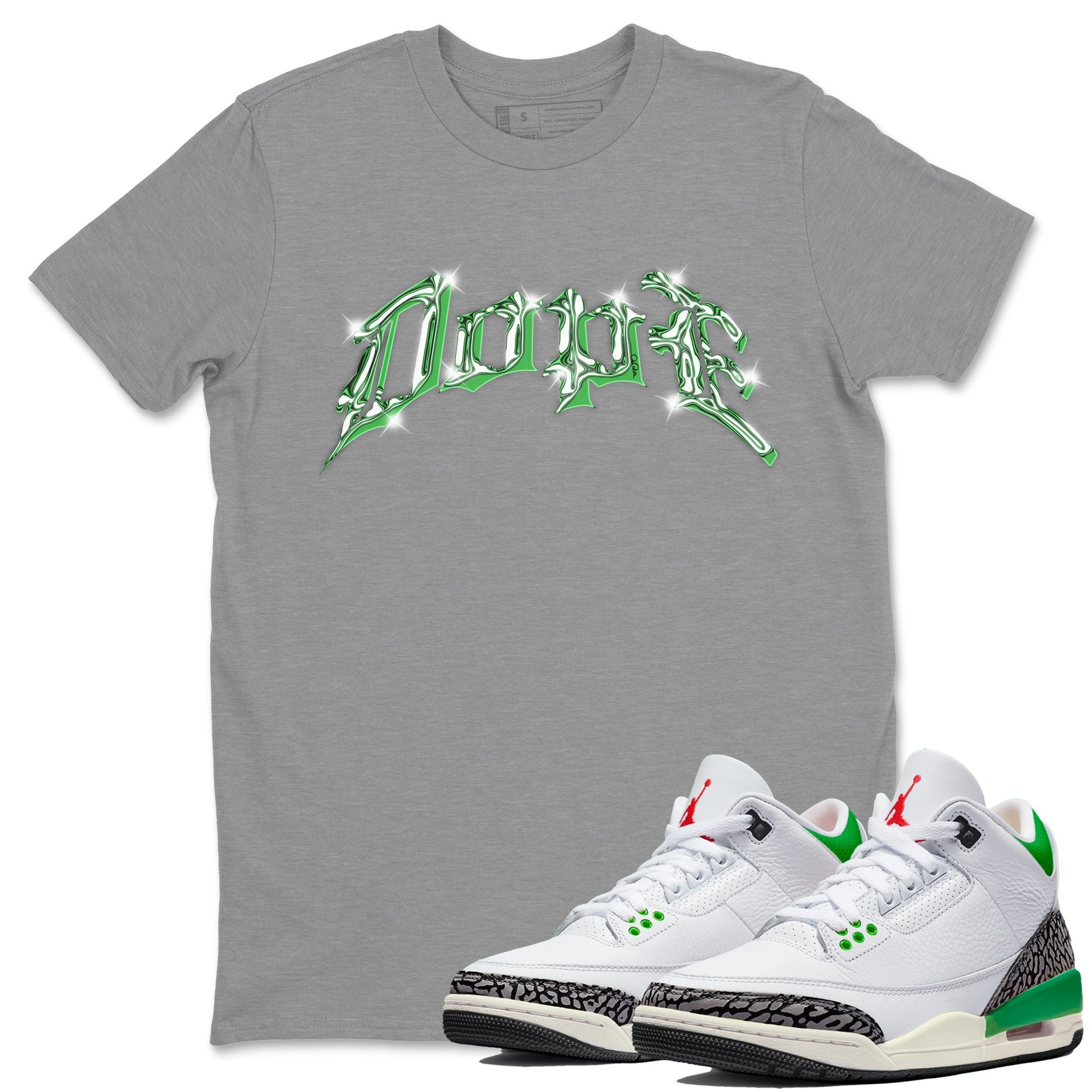 Dope Unisex Tops - Air Jordan 3 Lucky Green