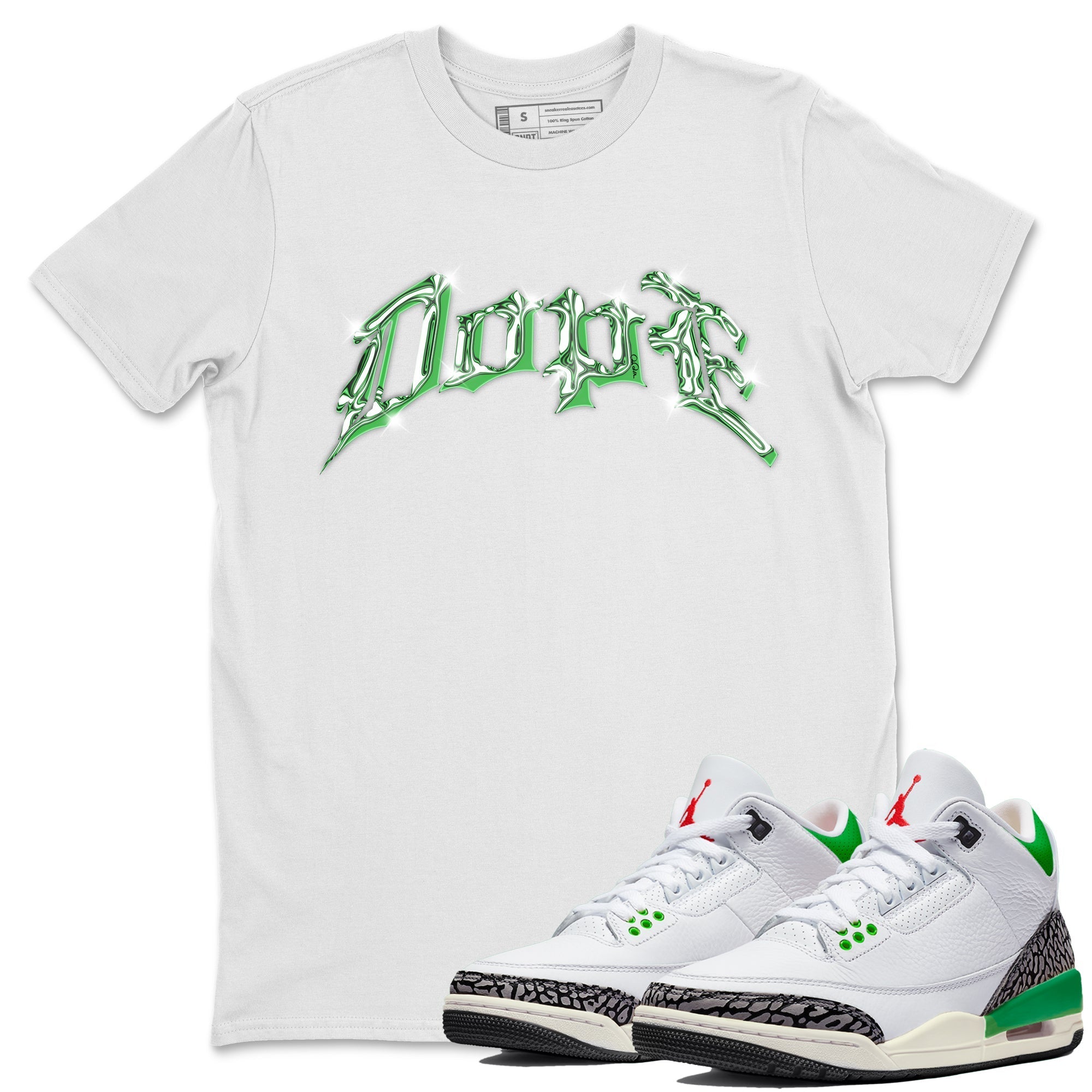 Dope Unisex Tops - Air Jordan 3 Lucky Green
