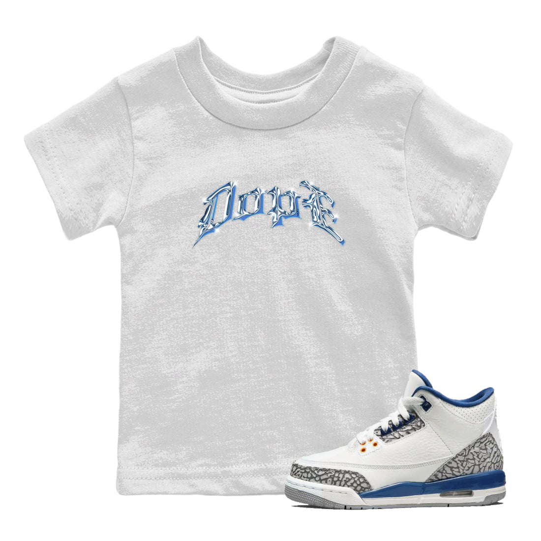 Dope Kids Tops - Air Jordan 3 Wizards