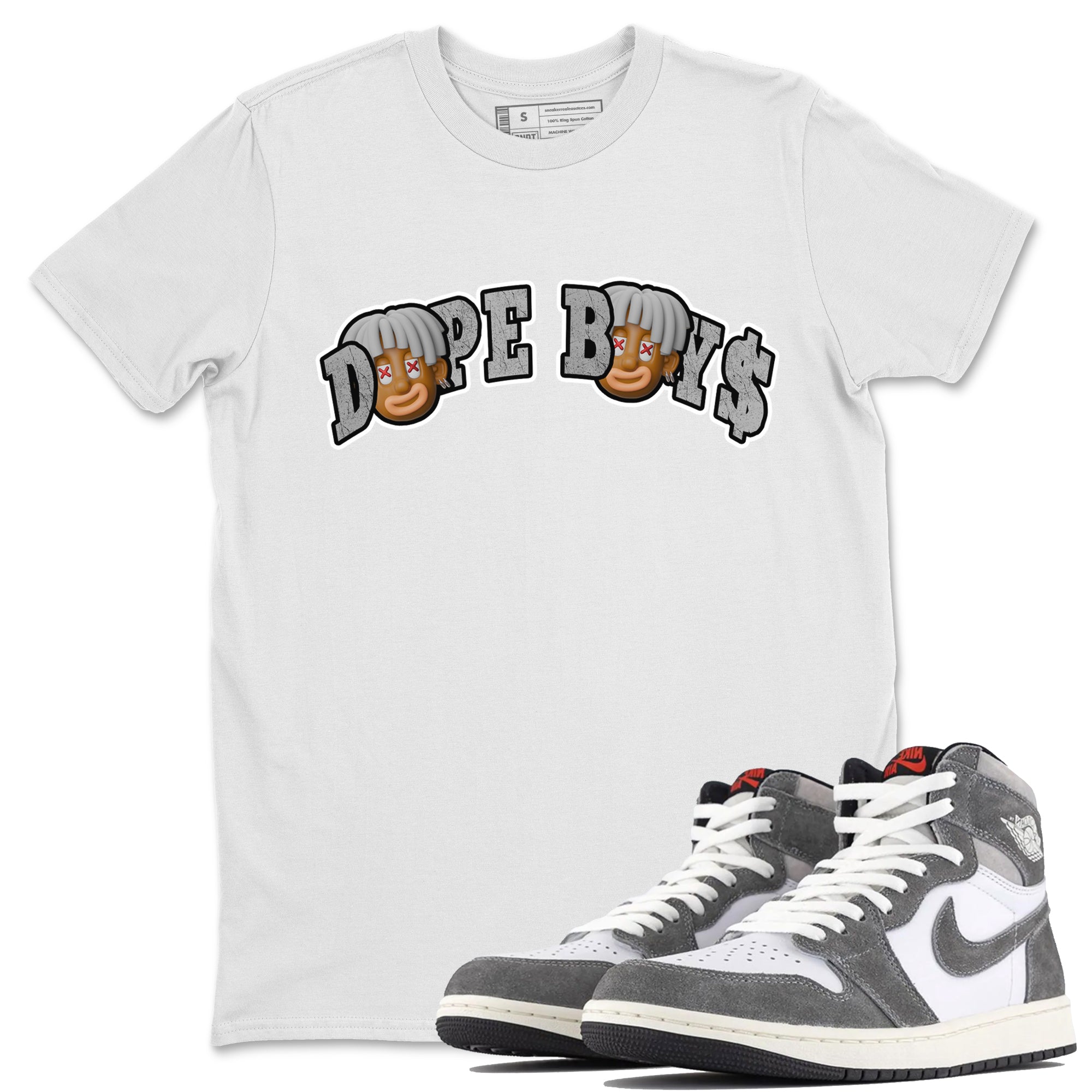 Dope Boys Unisex Tops - Air Jordan 1 Washed Heritage