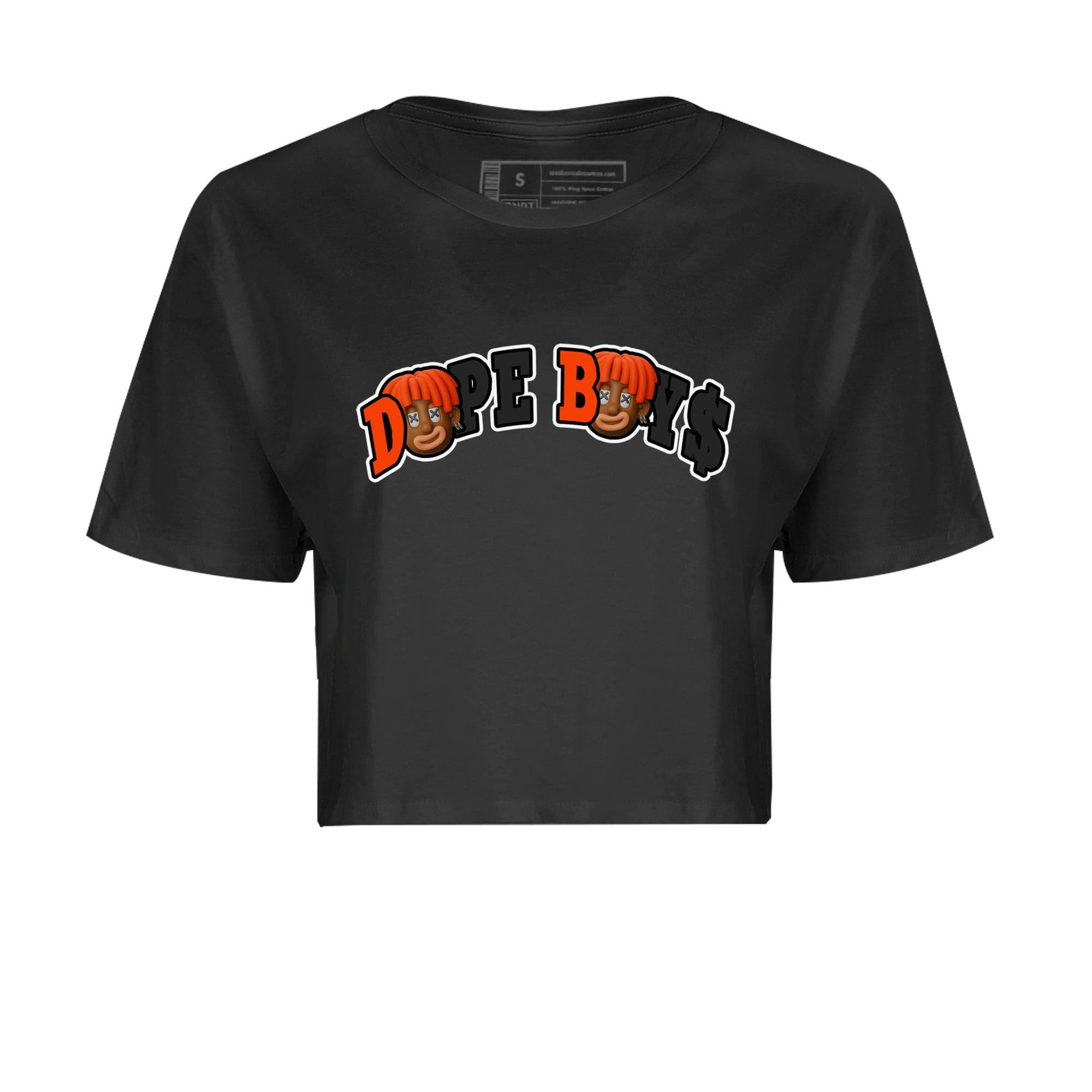 Dope Boys Women's Tops - Air Jordan 12 Brilliant Orange