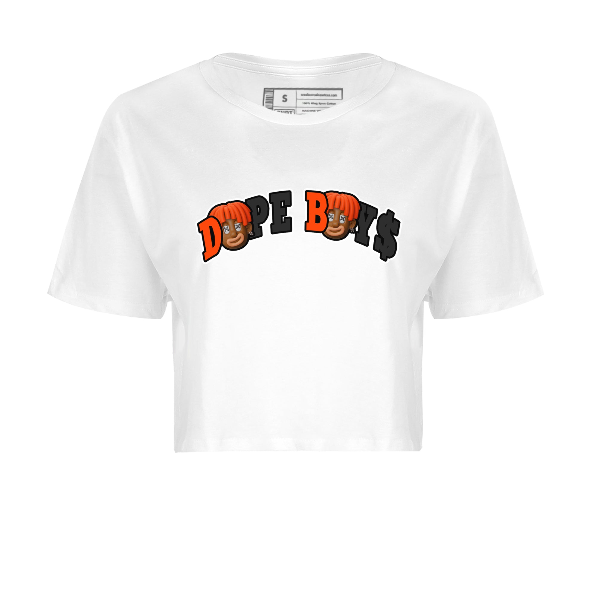 Dope Boys Women's Tops - Air Jordan 12 Brilliant Orange