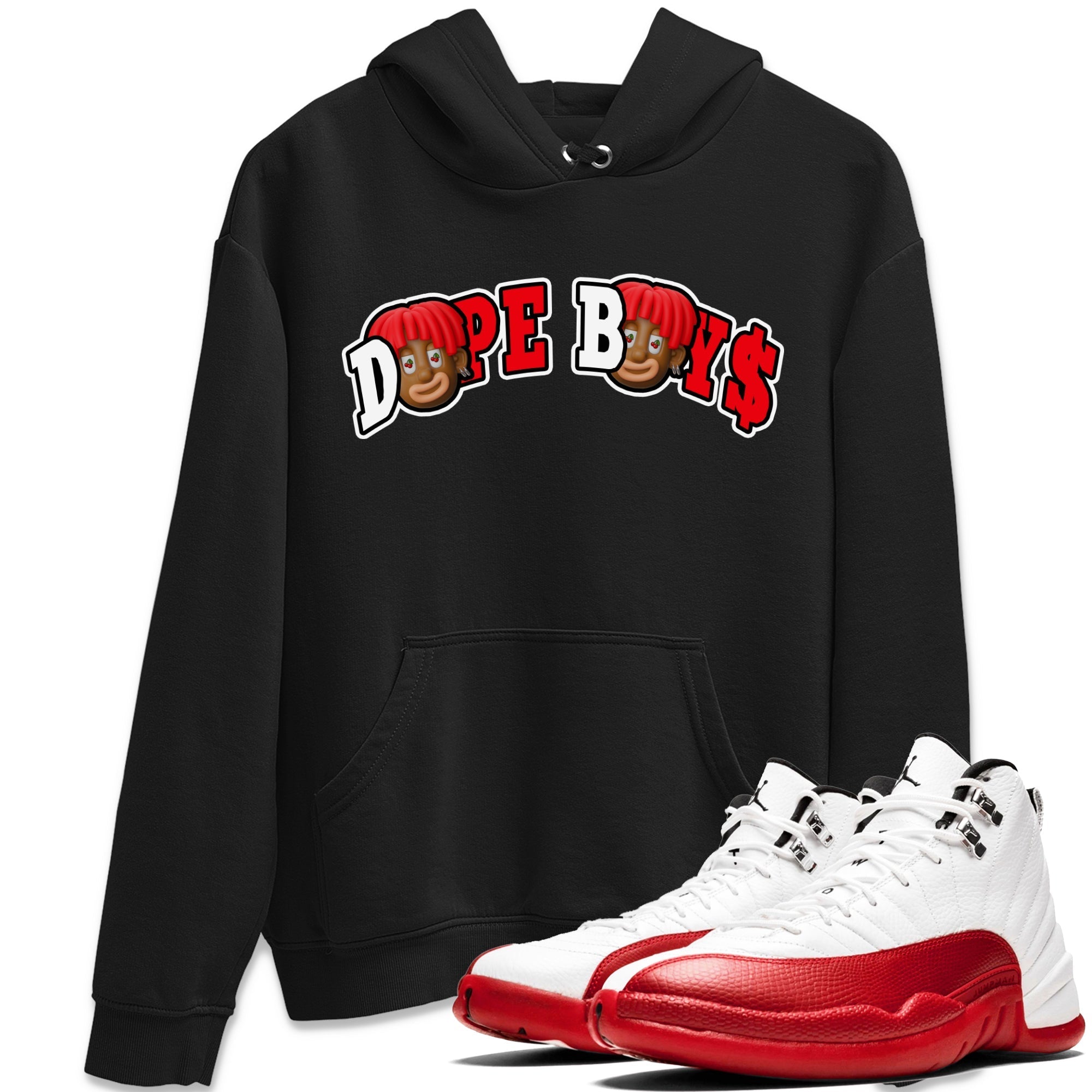 Dope Boys Unisex Tops - Air Jordan 12 Cherry