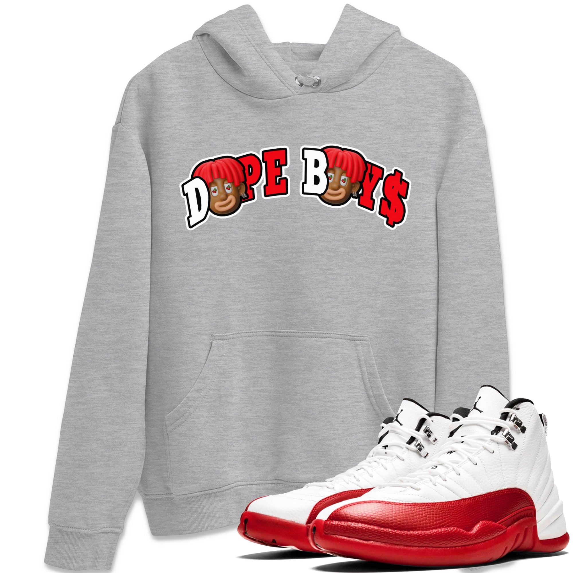Dope Boys Unisex Tops - Air Jordan 12 Cherry