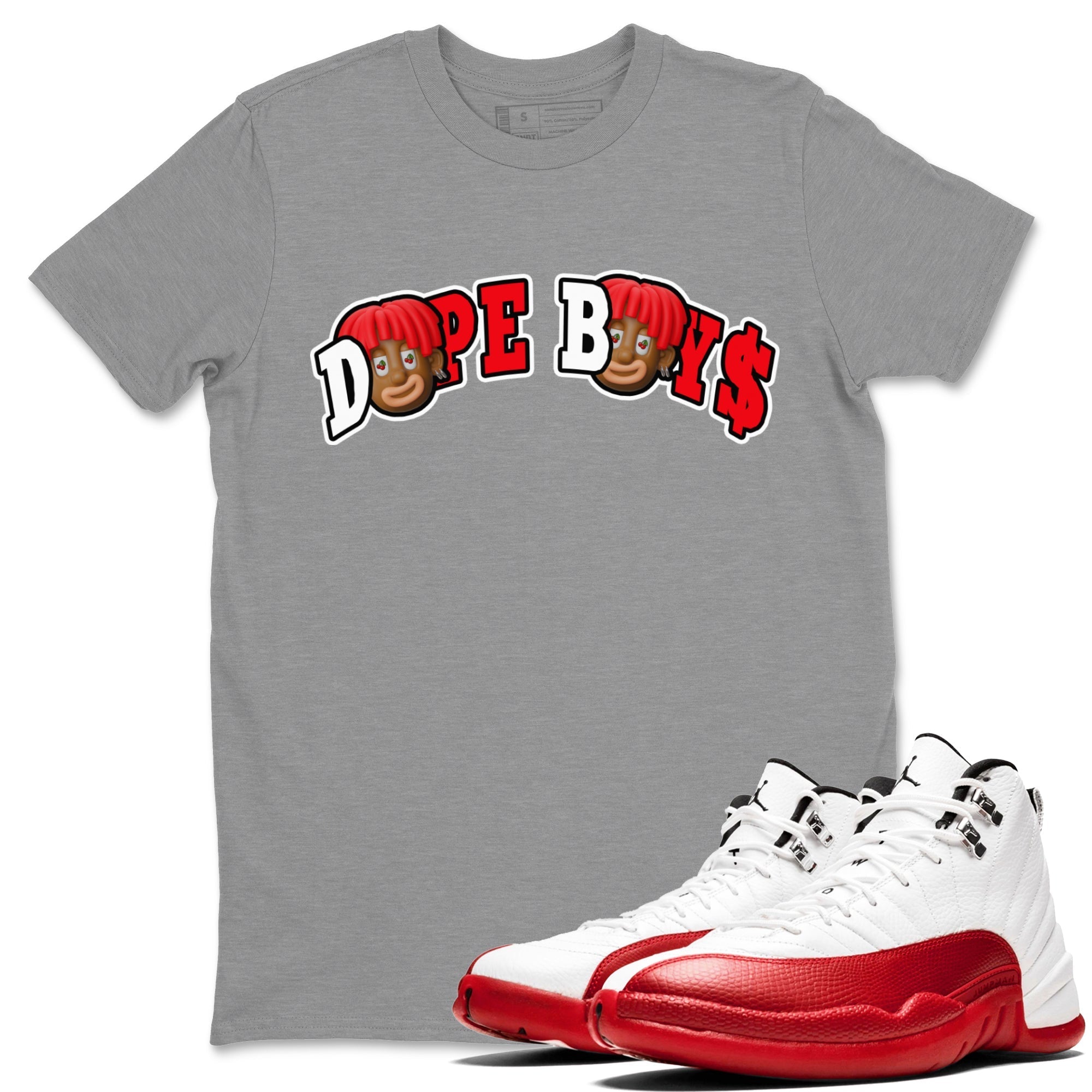 Dope Boys Unisex Tops - Air Jordan 12 Cherry