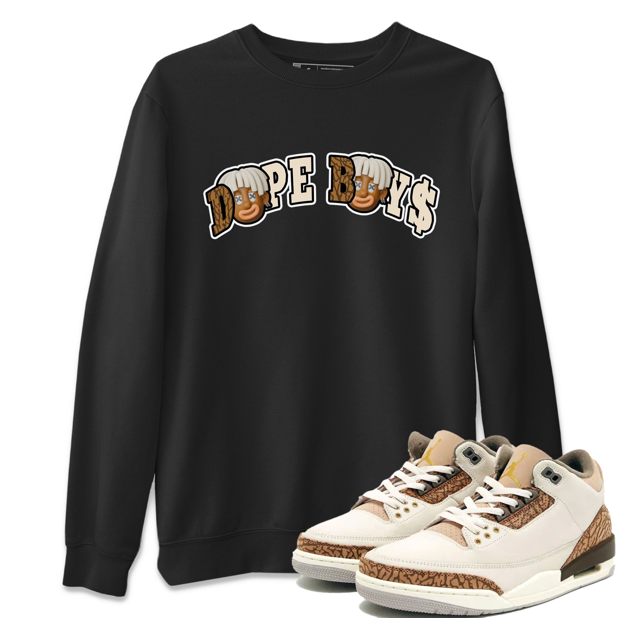 Dope Boys Unisex Tops - Air Jordan 3 Palomino