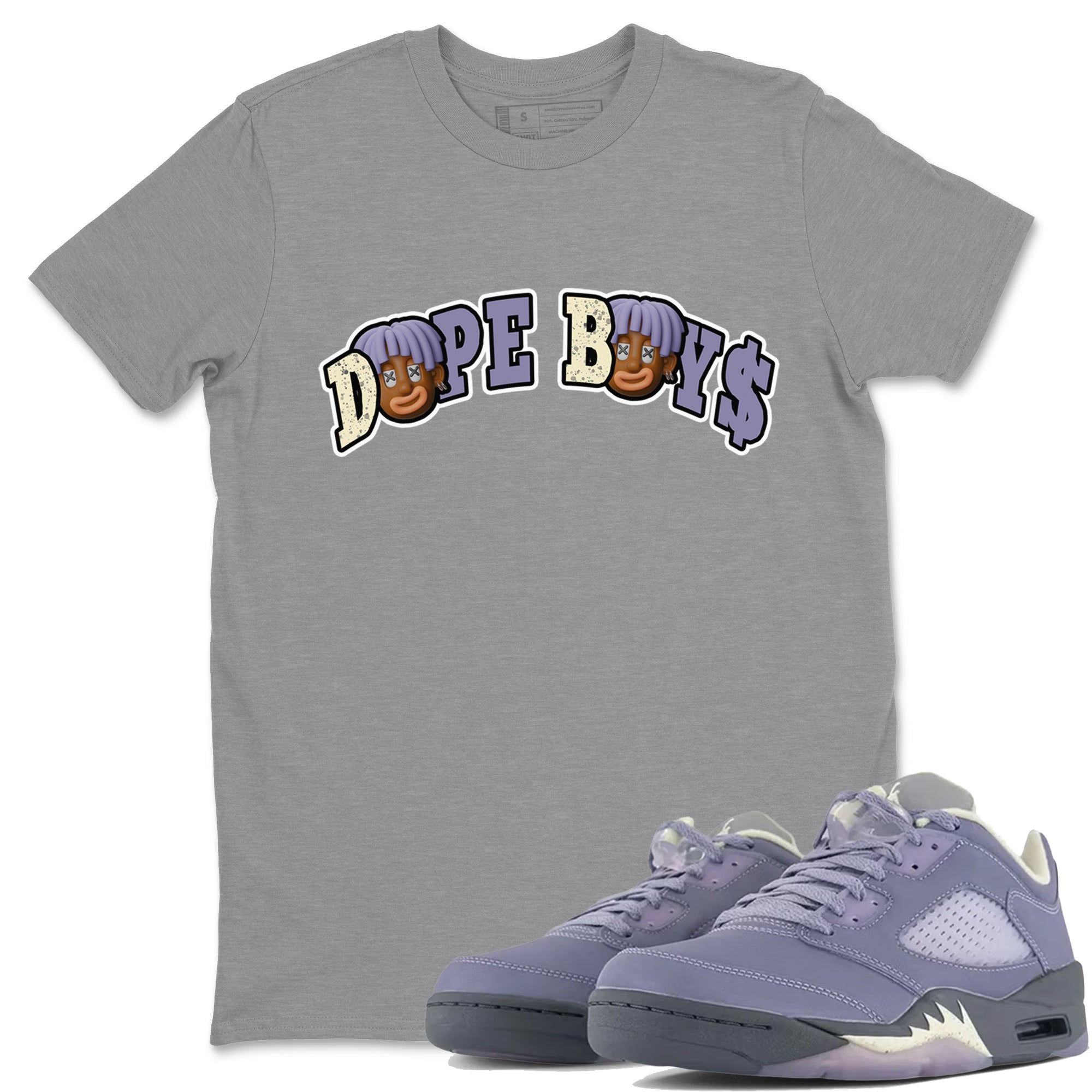 Dope Boys Unisex Tops - Air Jordan 5 Indigo Haze