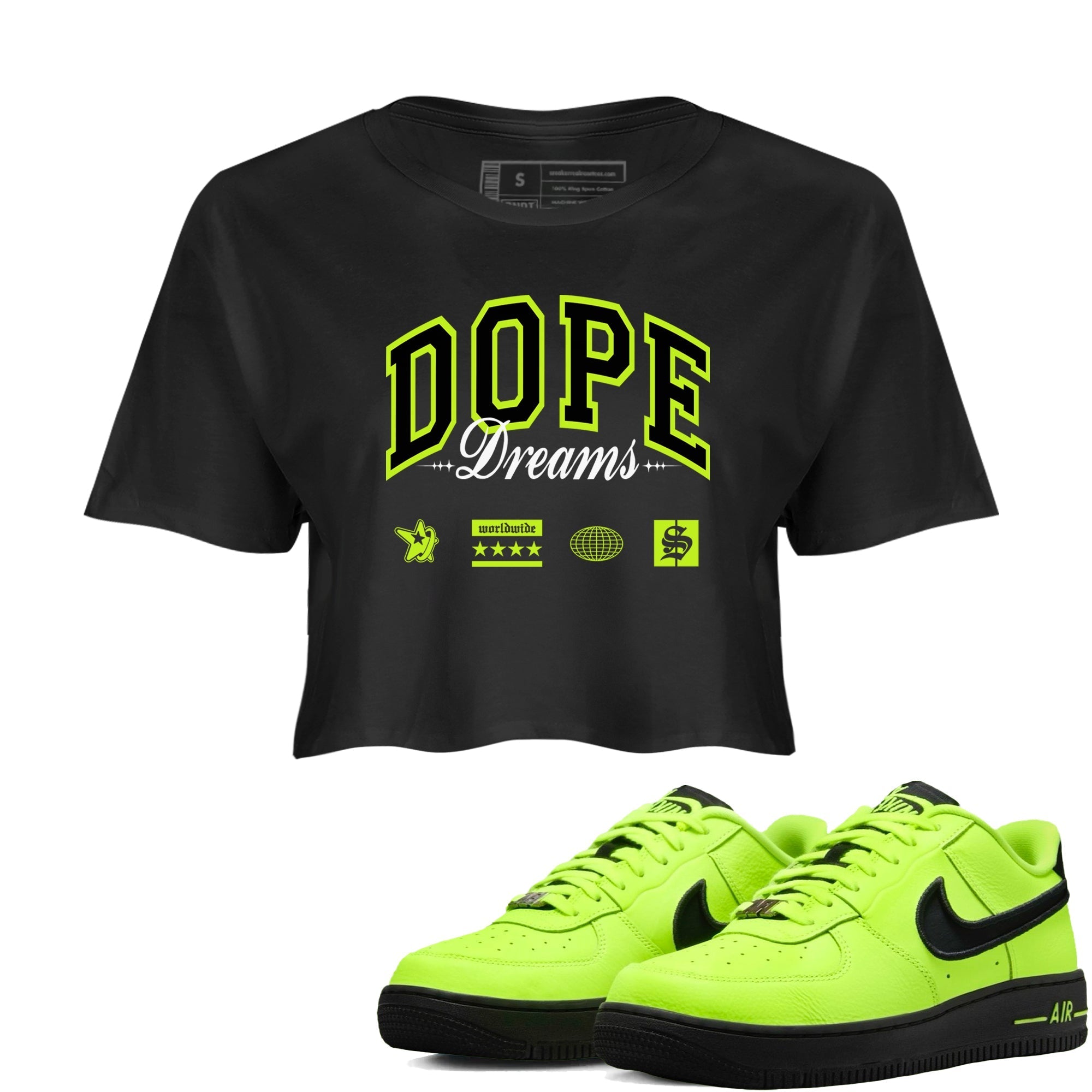 Dope Dreams snkmatch Women's Top - Air Force 1 Volt