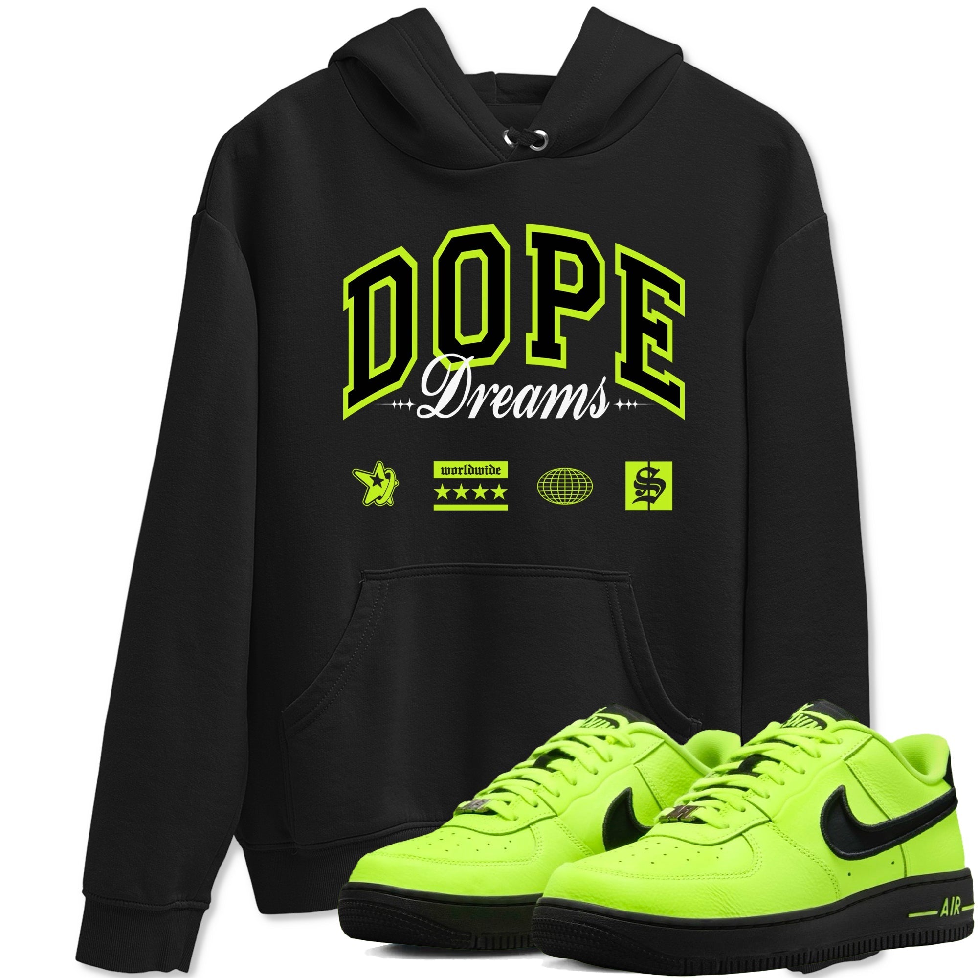 Dope Dreams snkmatch Tees - Air Force 1 Volt