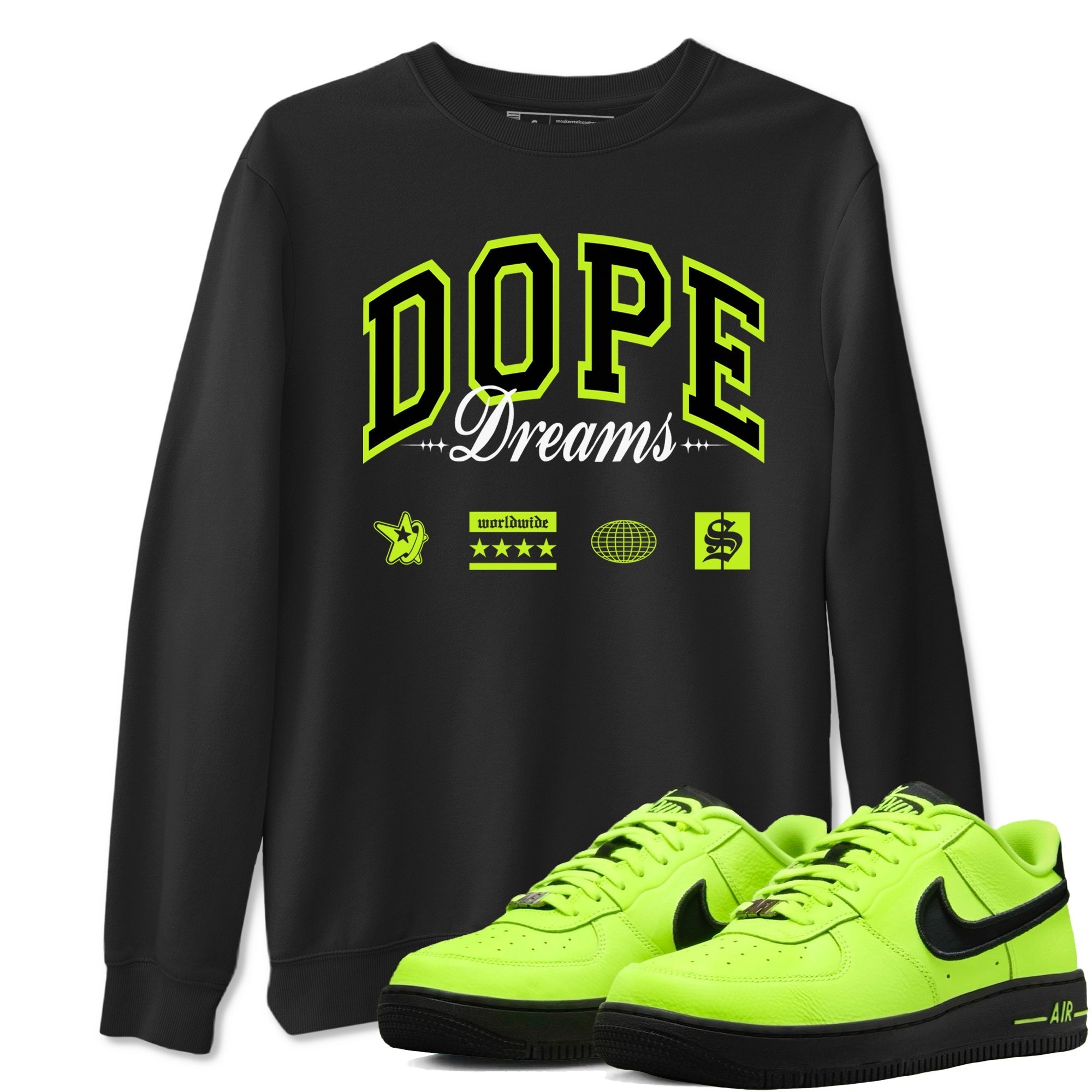 Dope Dreams snkmatch Tees - Air Force 1 Volt
