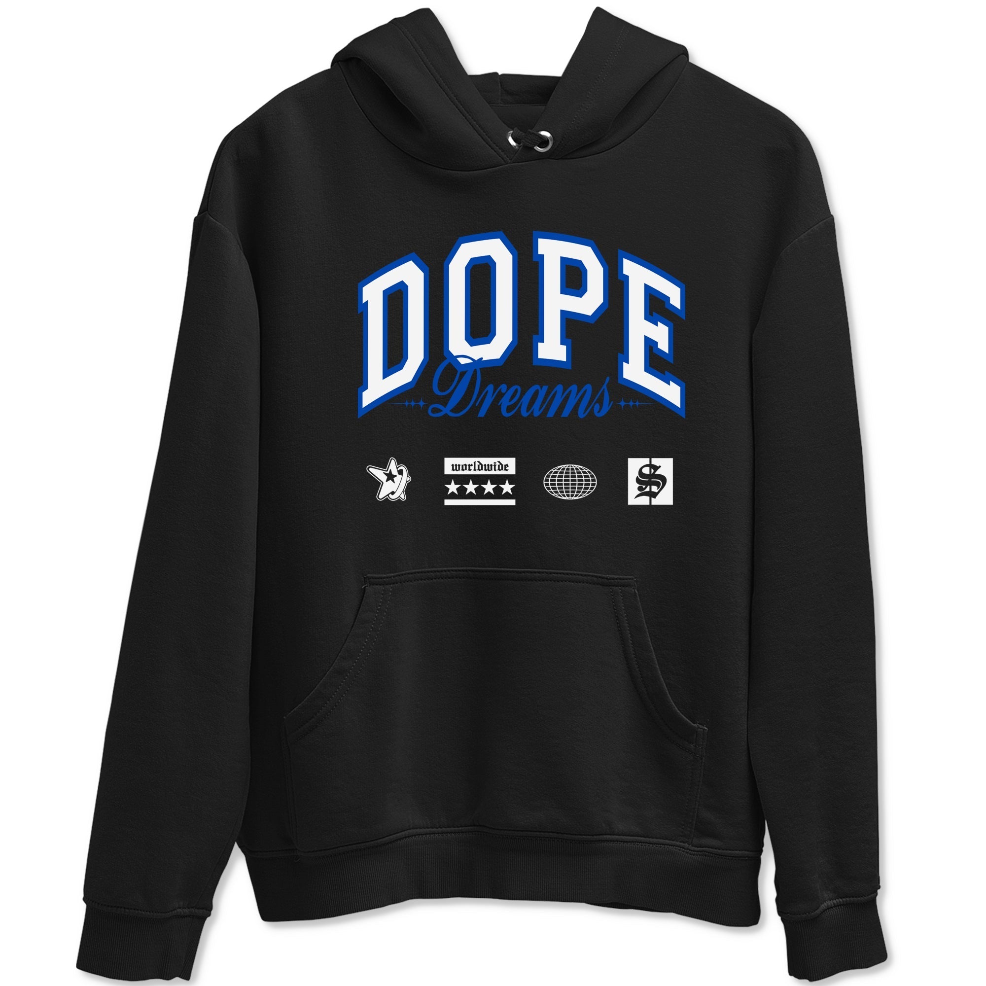 Dope Dreams snkmatch Tees - Air Jordan 1 Game Royal