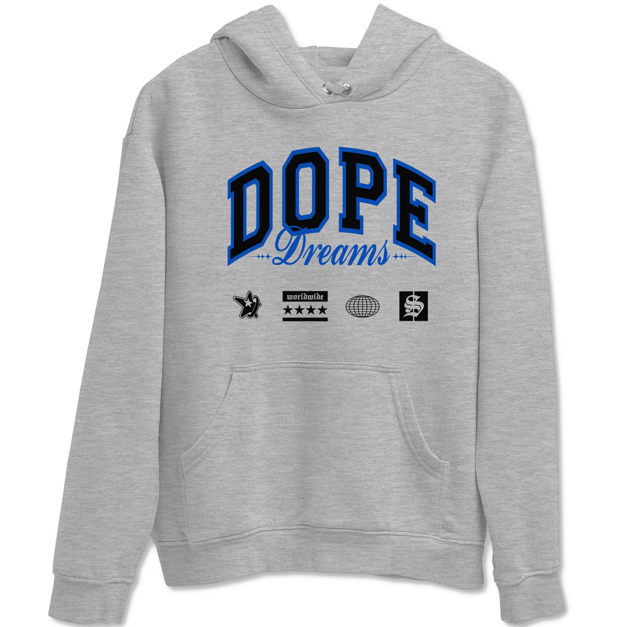 Dope Dreams snkmatch Tees - Air Jordan 1 Game Royal