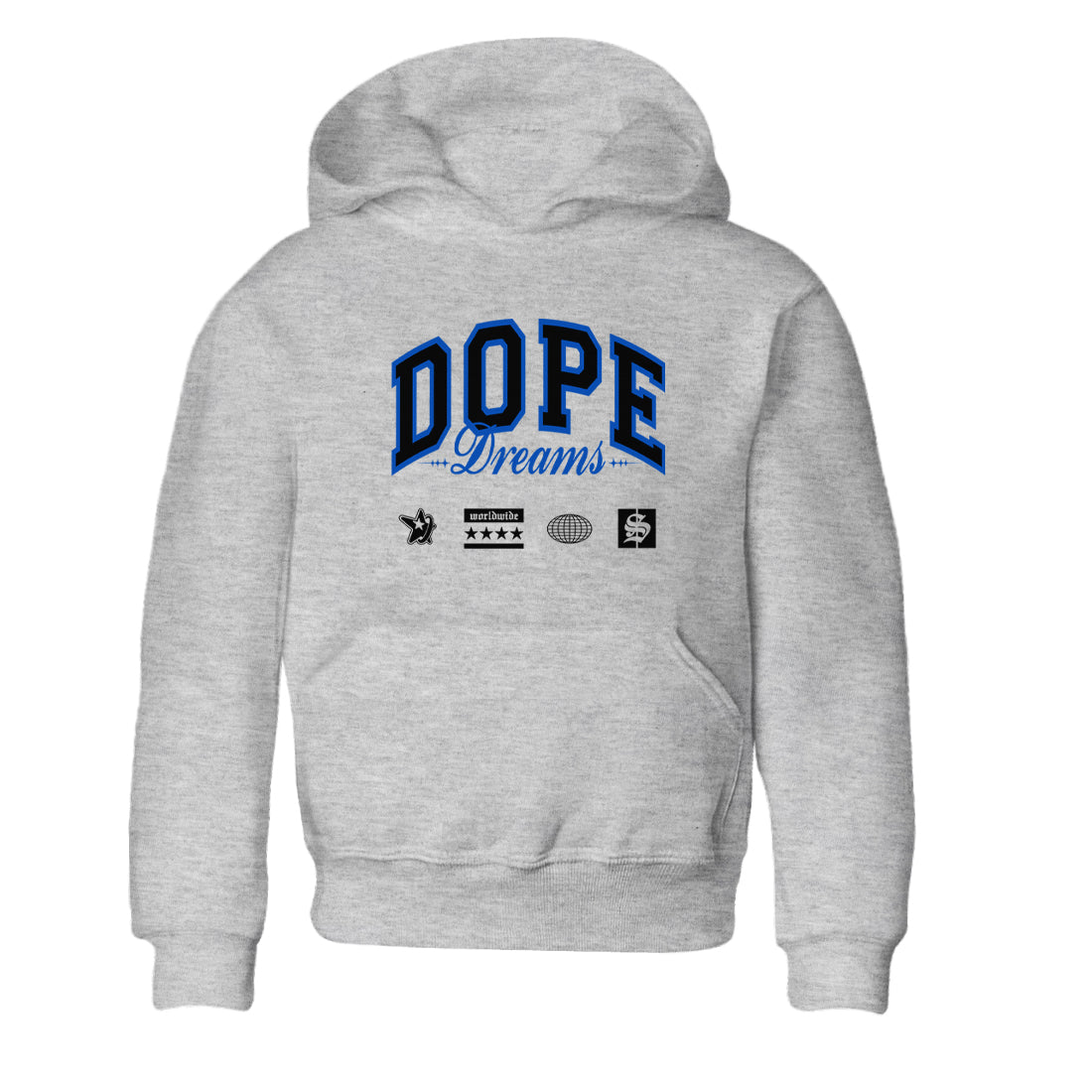 Dope Dreams snkmatch Tees Kids - Air Jordan 1 Game Royal