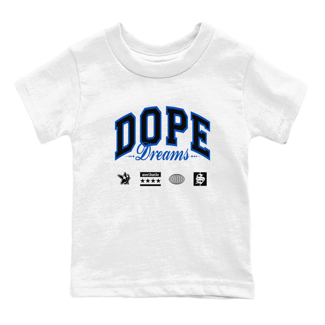 Dope Dreams snkmatch Tees Kids - Air Jordan 1 Game Royal