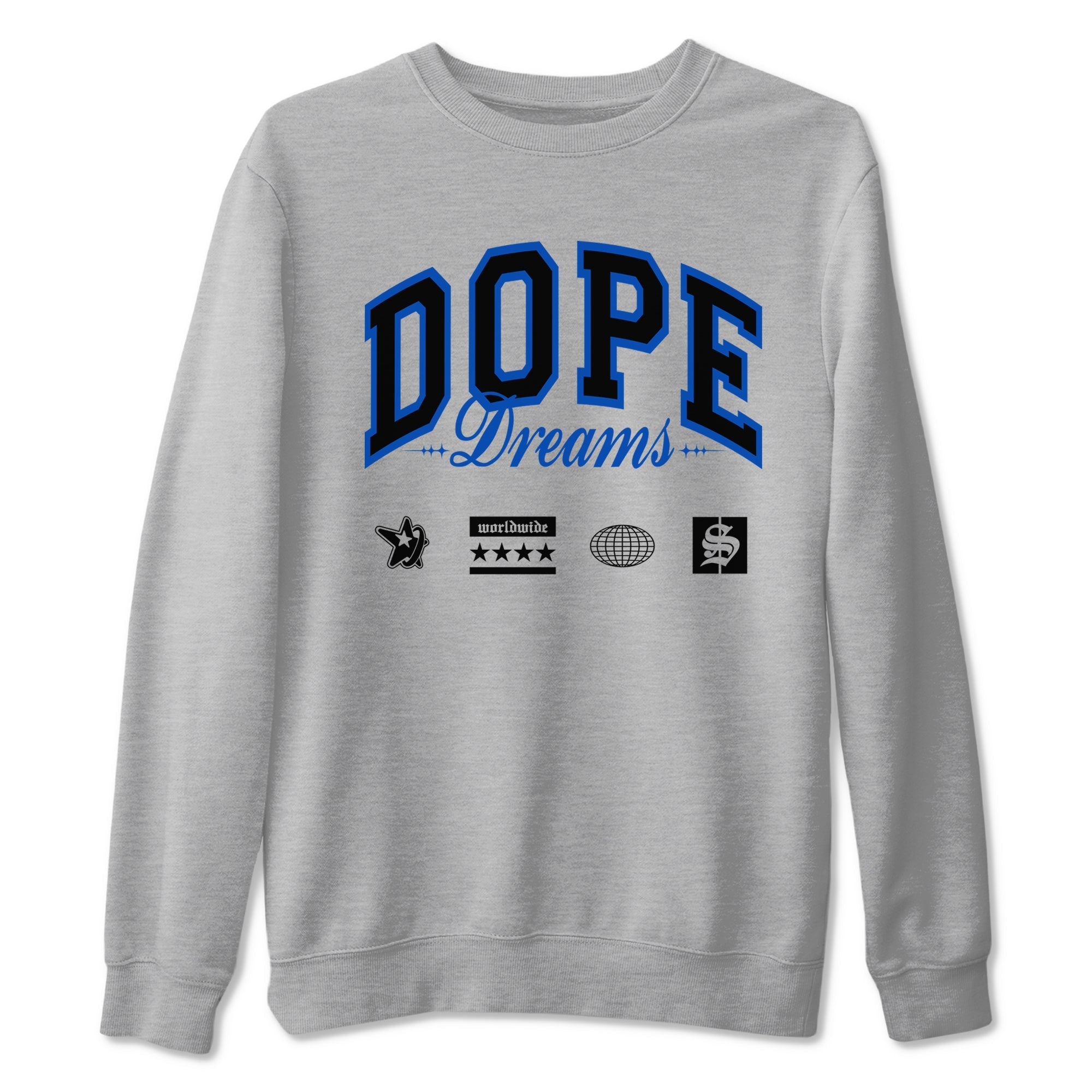 Dope Dreams snkmatch Tees - Air Jordan 1 Game Royal
