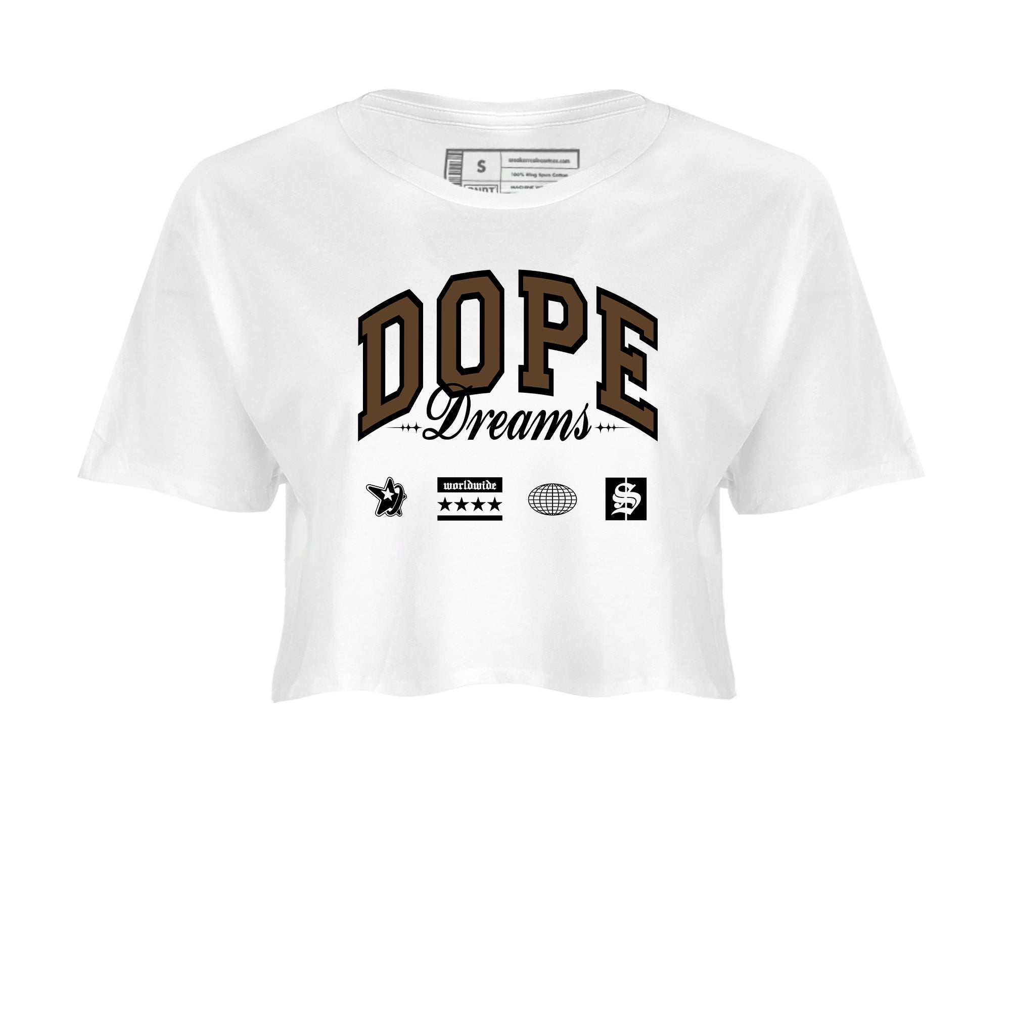 Dope Dreams snkmatch Women's Top - Air Jordan 1 Mocha