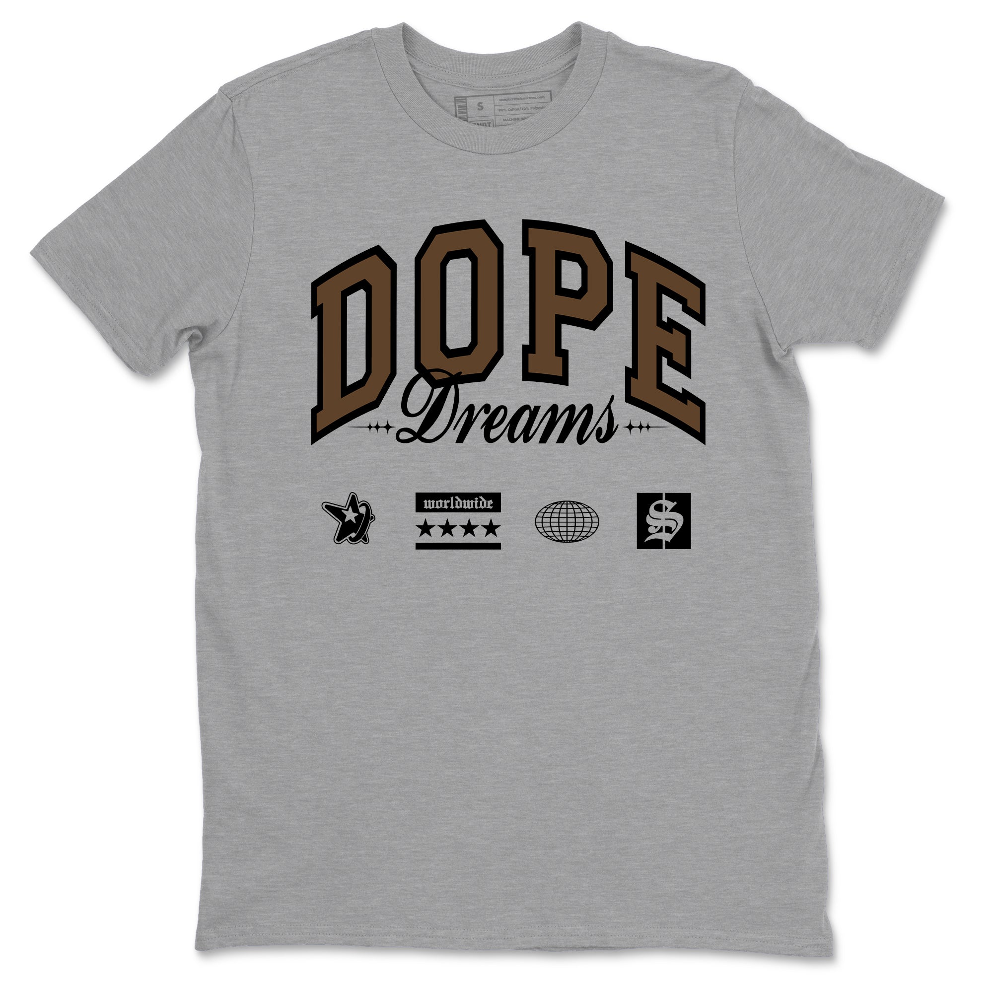 Dope Dreams snkmatch Tees - Air Jordan 1 Mocha