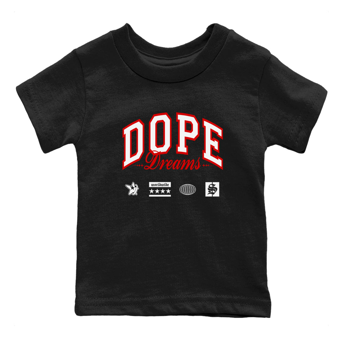 Dope Dreams snkmatch Tees Kids - Air Jordan 11 Bred Velvet