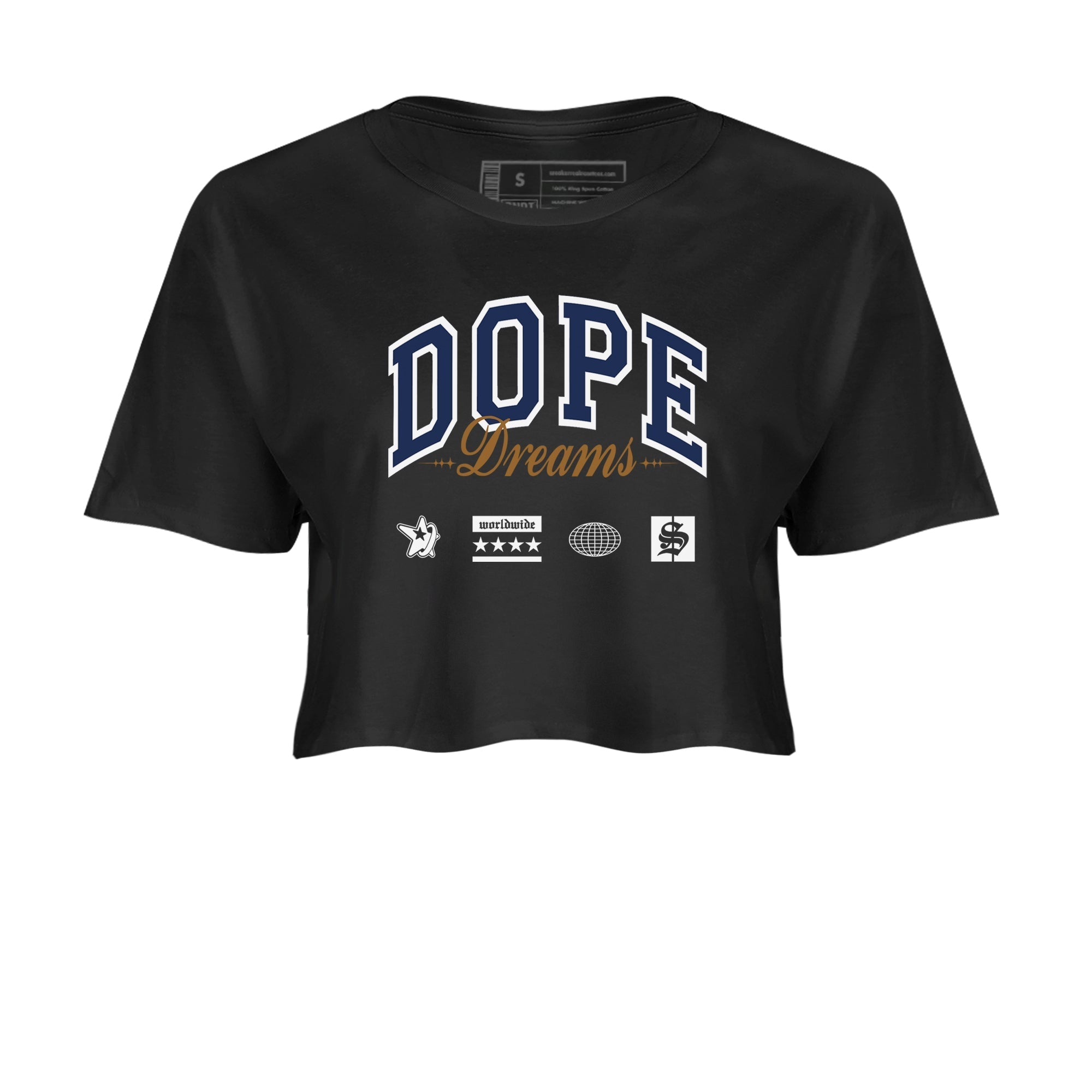 Dope Dreams snkmatch Women's Top - Air Jordan 13 Midnight Navy