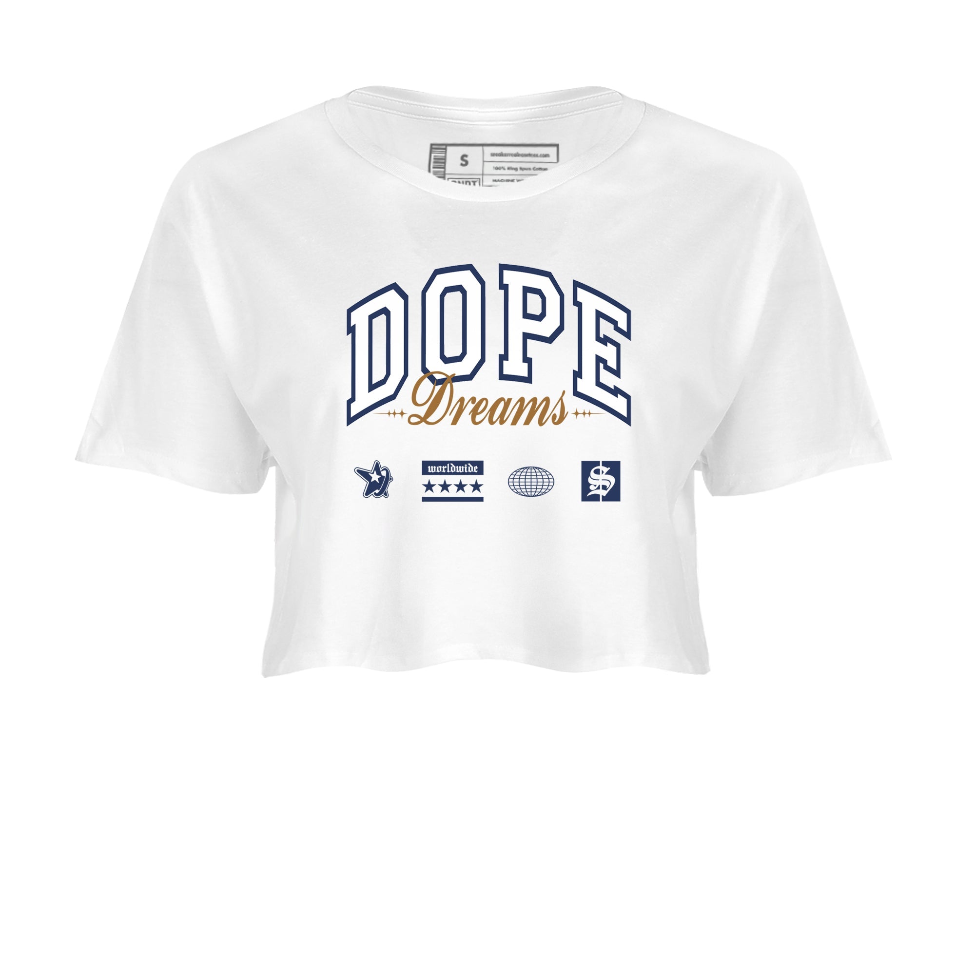 Dope Dreams snkmatch Women's Top - Air Jordan 13 Midnight Navy