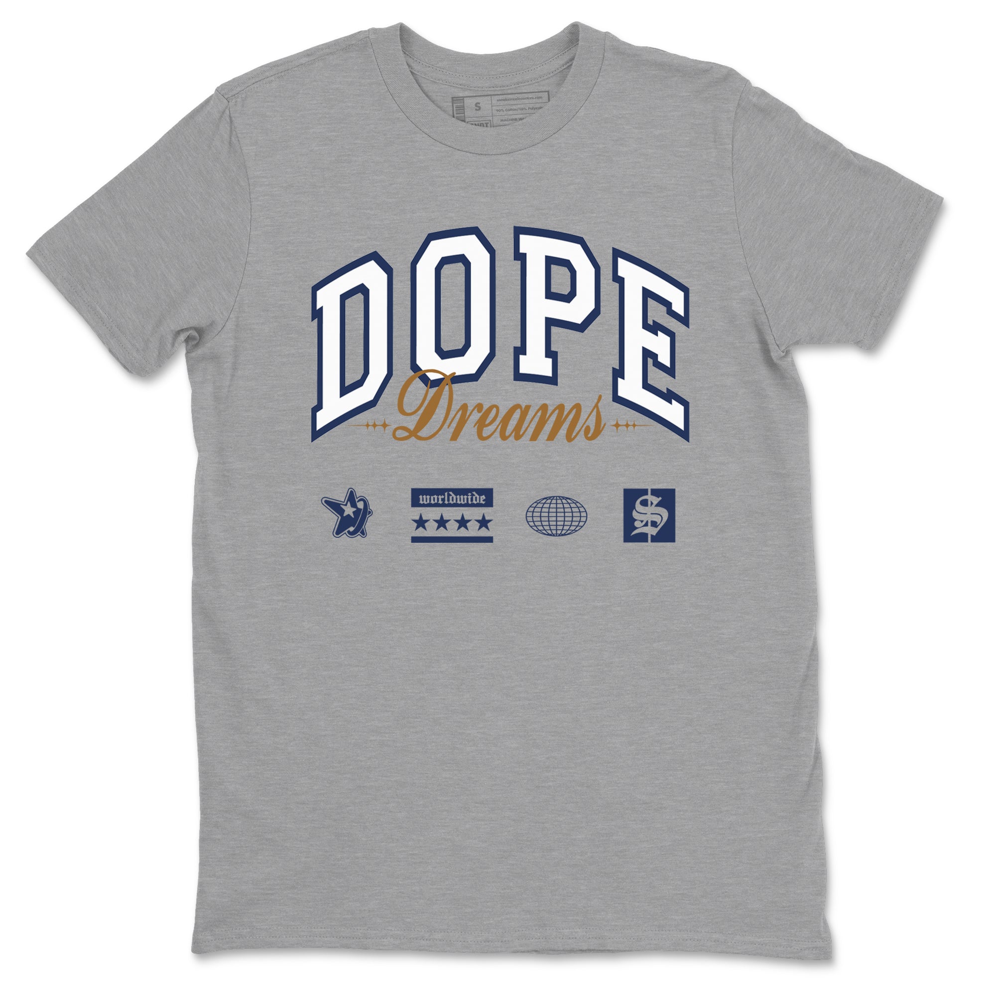 Dope Dreams snkmatch Tees - Air Jordan 13 Midnight Navy