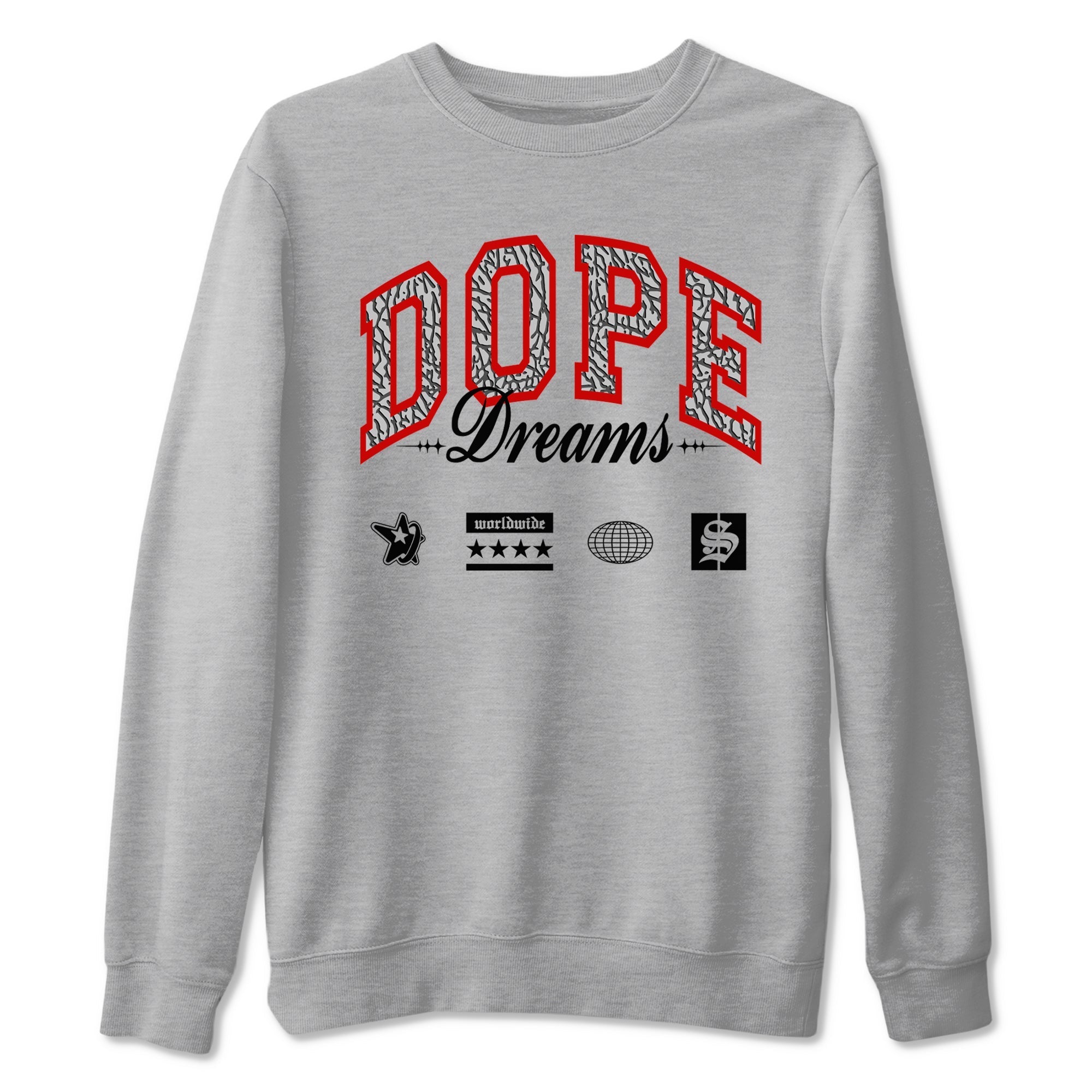 Dope Dreams snkmatch Tees - Air Jordan 3 Black Cement