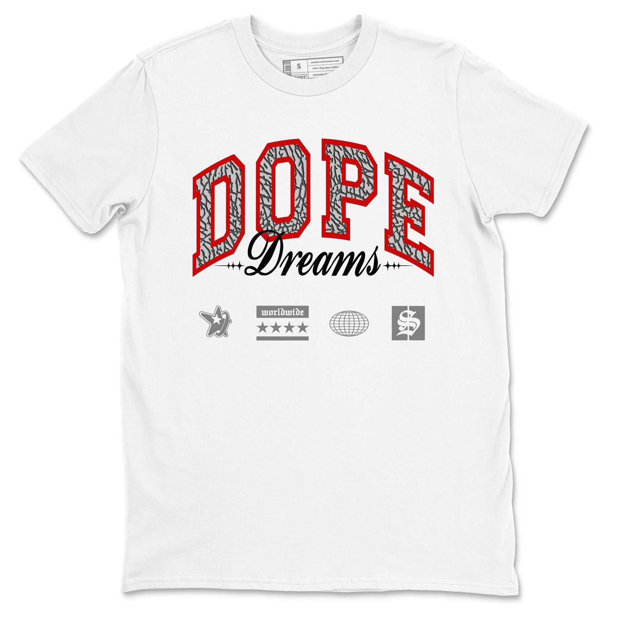 Dope Dreams snkmatch Tees - Air Jordan 3 Black Cement
