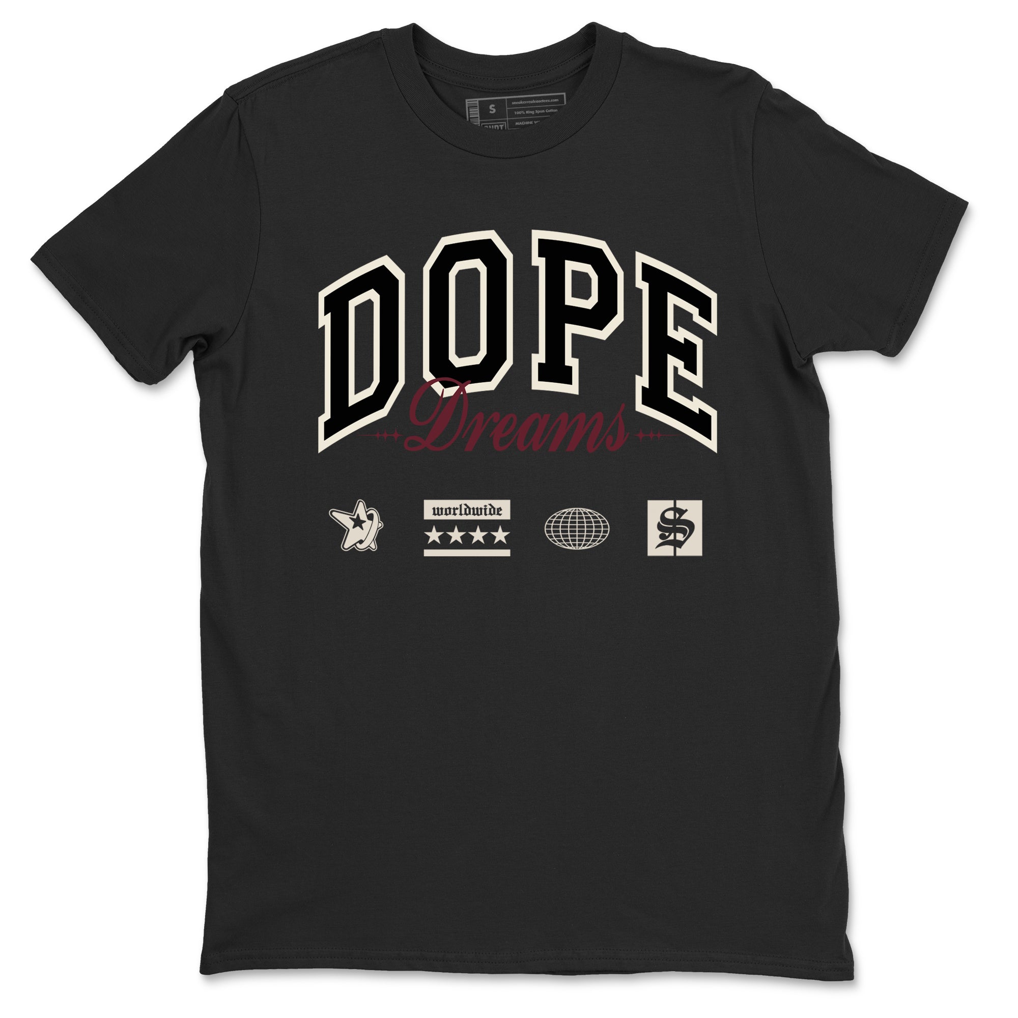 Dope Dreams snkmatch Tees - Air Jordan 4 A Ma Maniere x Fossil Stone