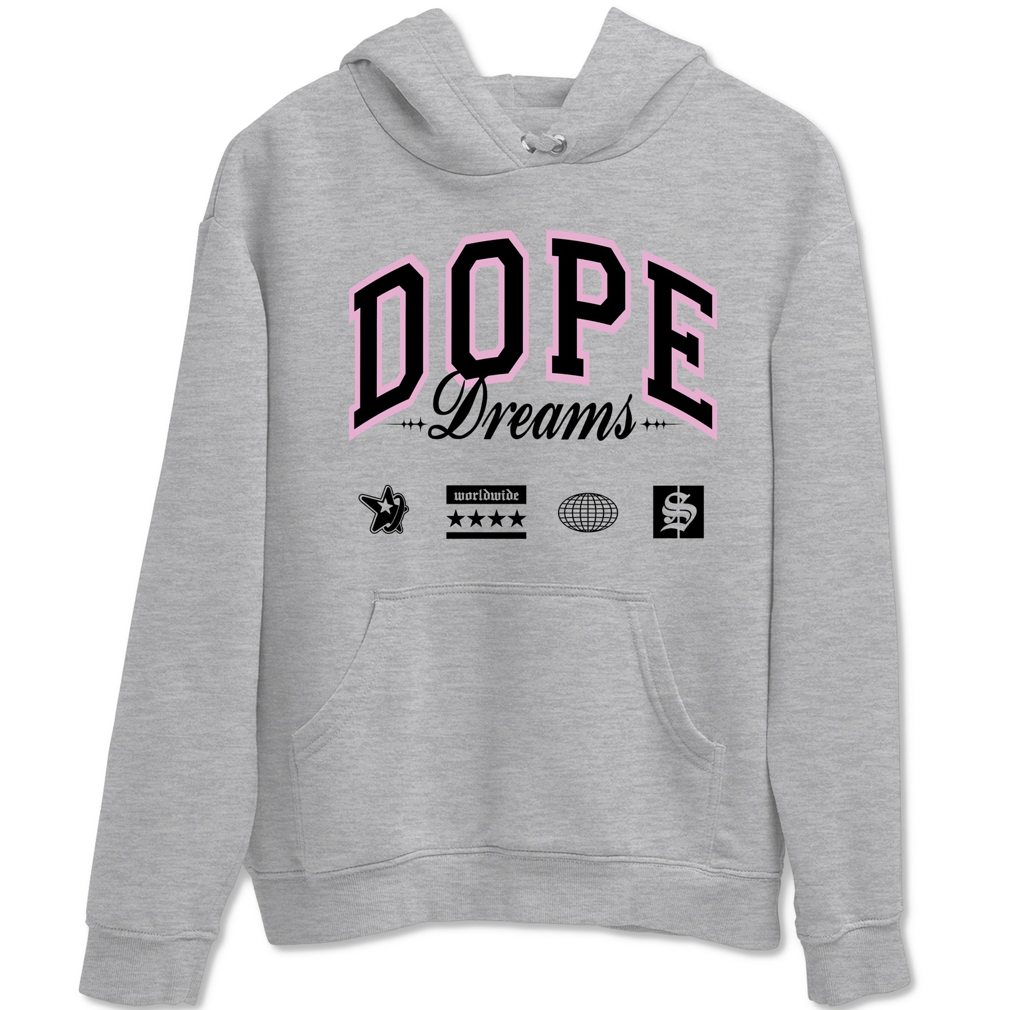 Dope Dreams snkmatch Tees - Air Jordan 4 Orchid