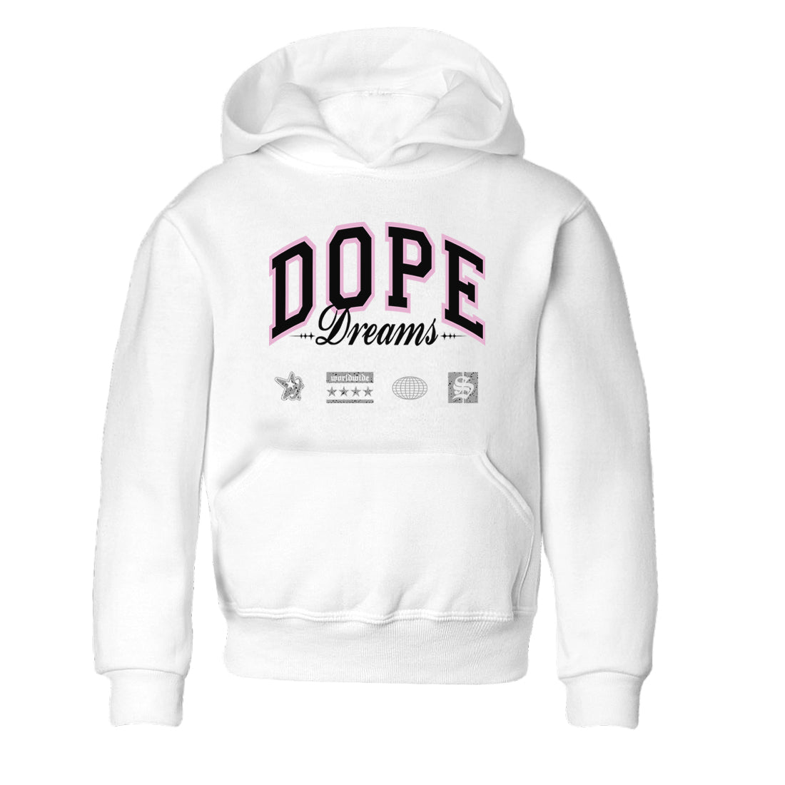 Dope Dreams snkmatch Tees Kids - Air Jordan 4 Orchid