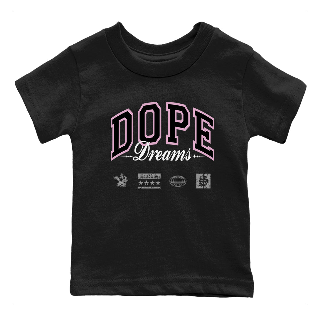 Dope Dreams snkmatch Tees Kids - Air Jordan 4 Orchid