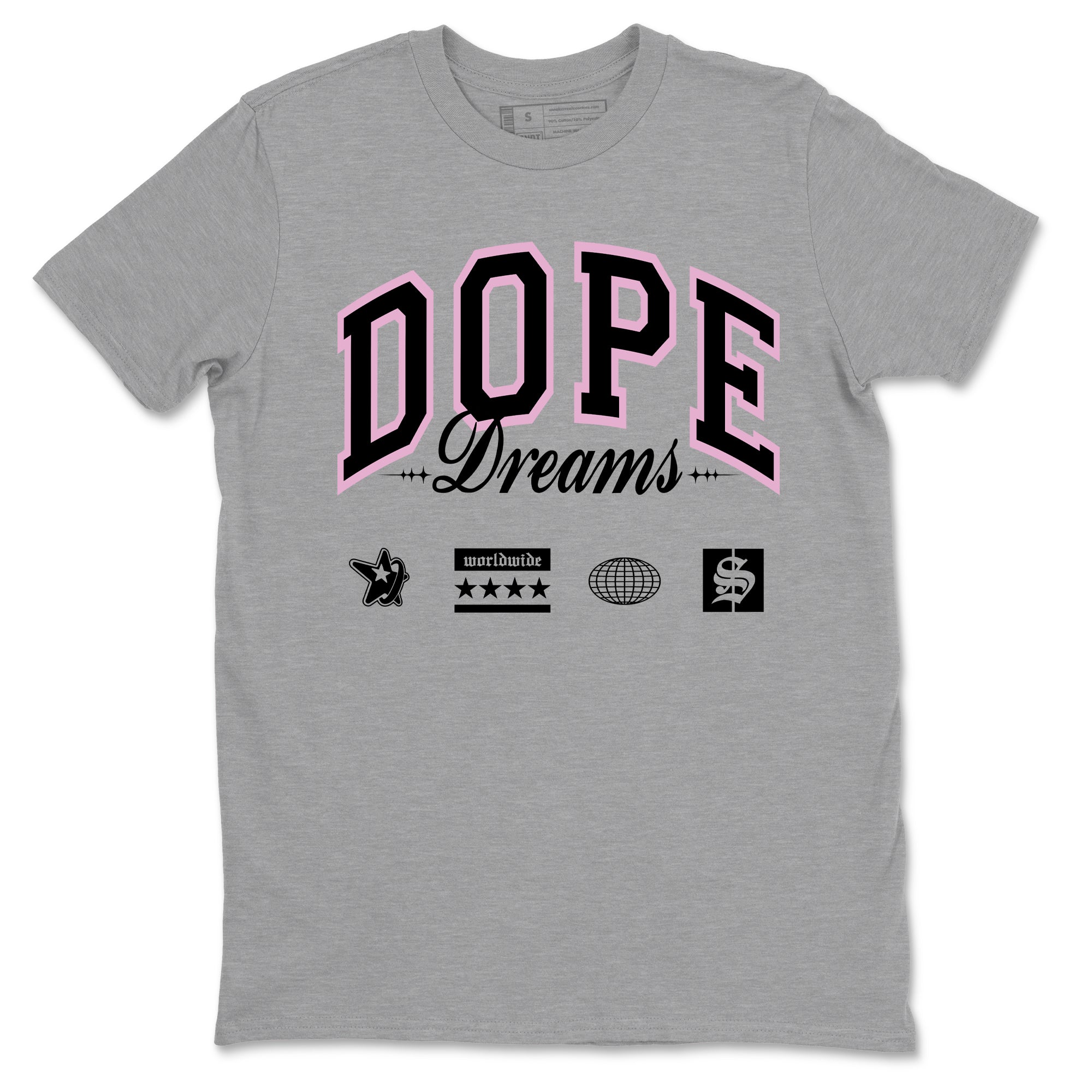 Dope Dreams snkmatch Tees - Air Jordan 4 Orchid