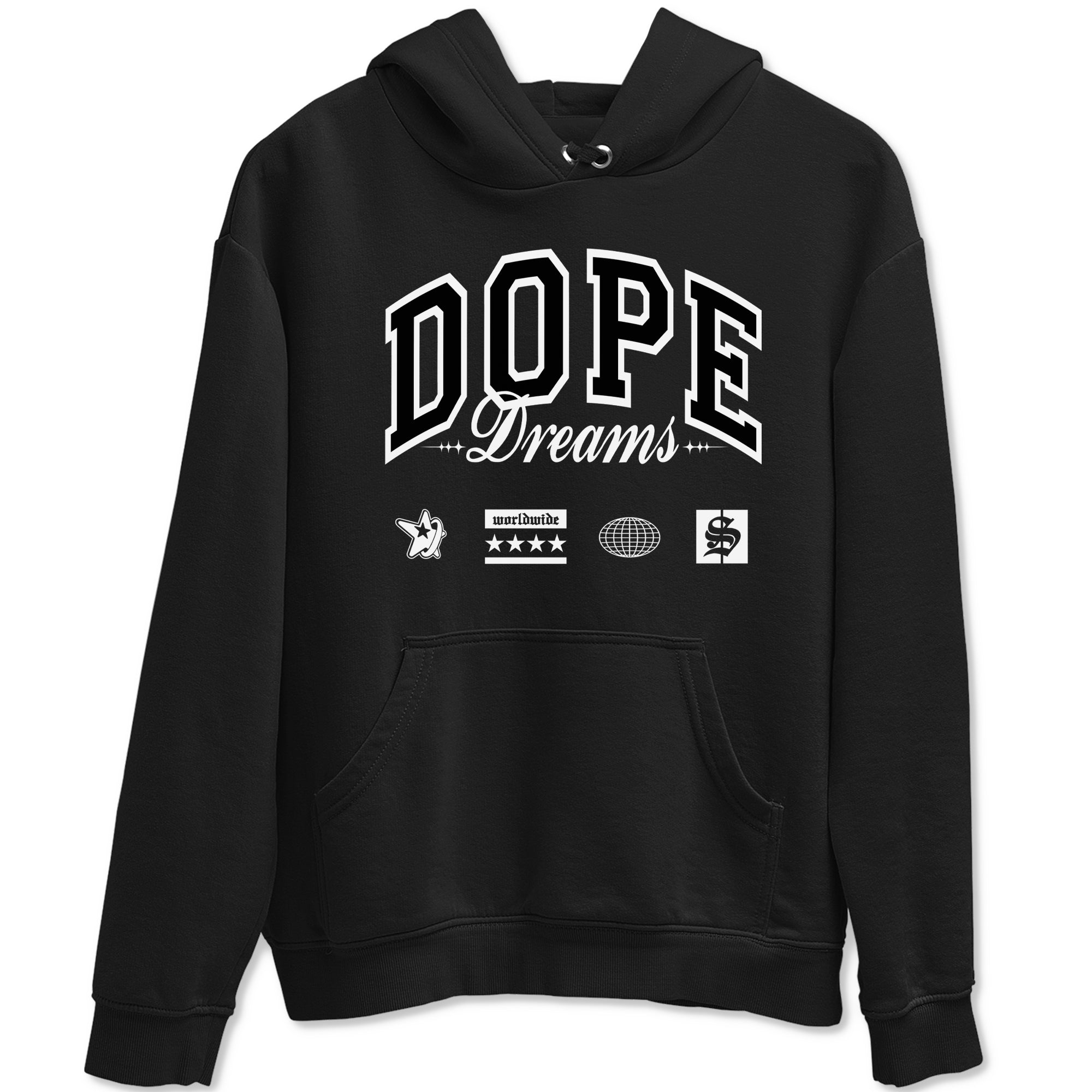 Dope Dreams snkmatch Tees - Air Jordan 4 White Thunder