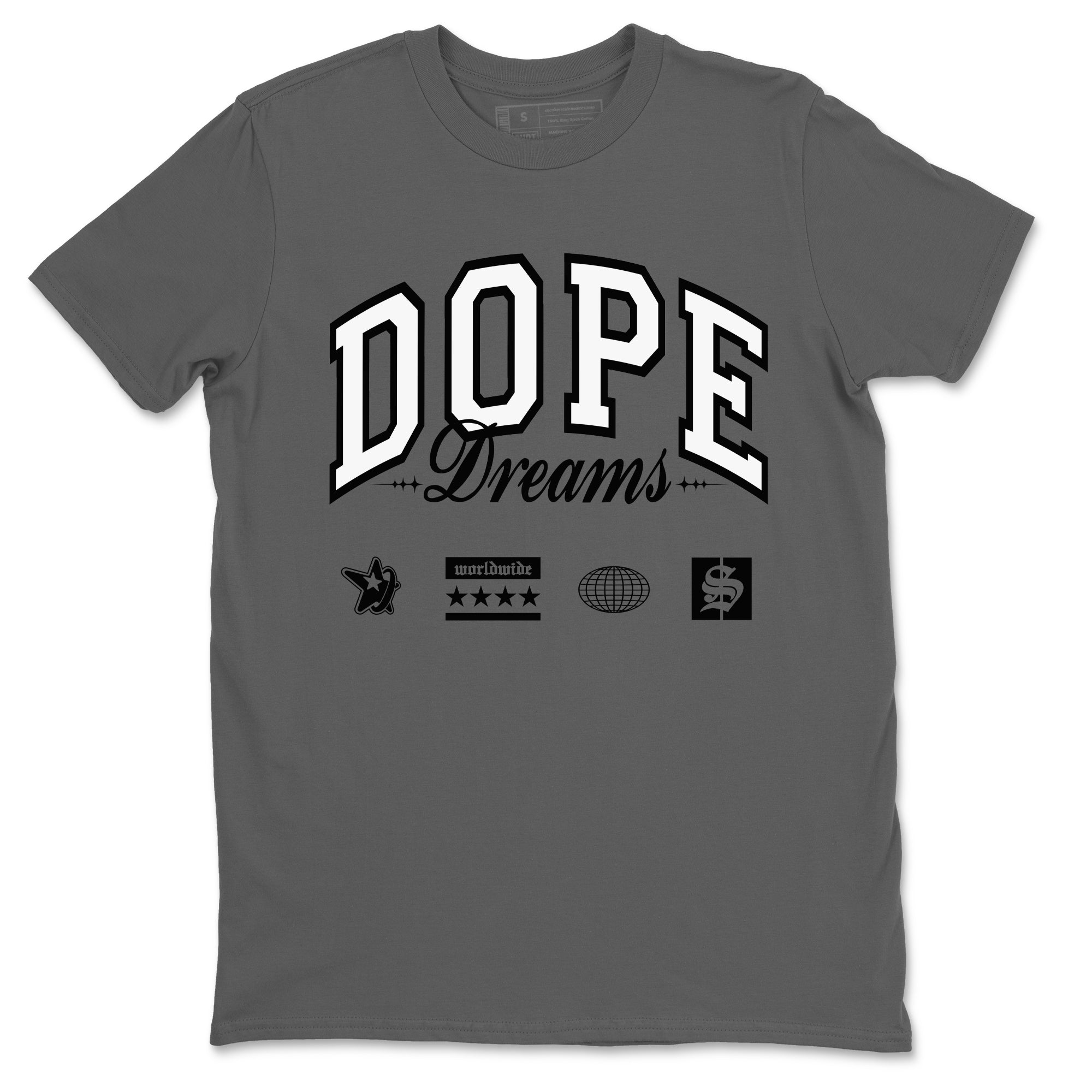 Dope Dreams snkmatch Tees - Air Jordan 4 White Thunder