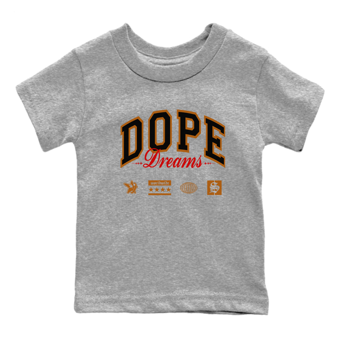 Dope Dreams snkmatch Tees Kids - Air Jordan 5 Archaeo Brown